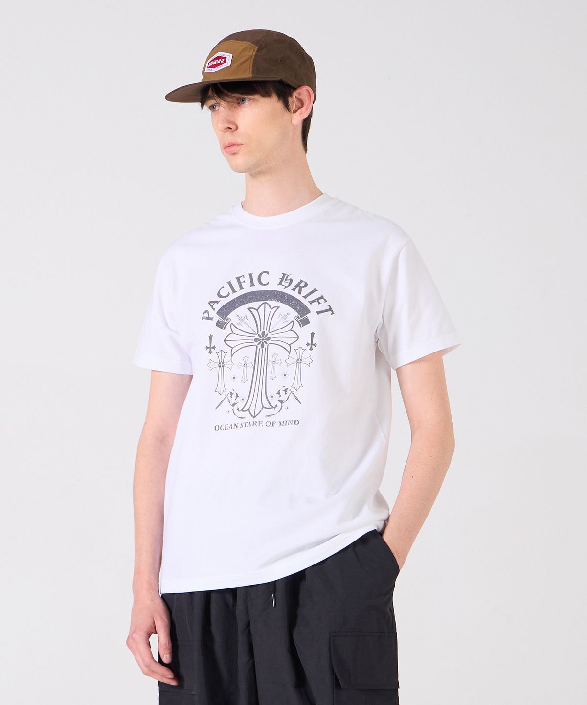앨빈클로(ALVINCLO) PACIFIC CROSS 반팔티셔츠 AST3620 (2COLOR)