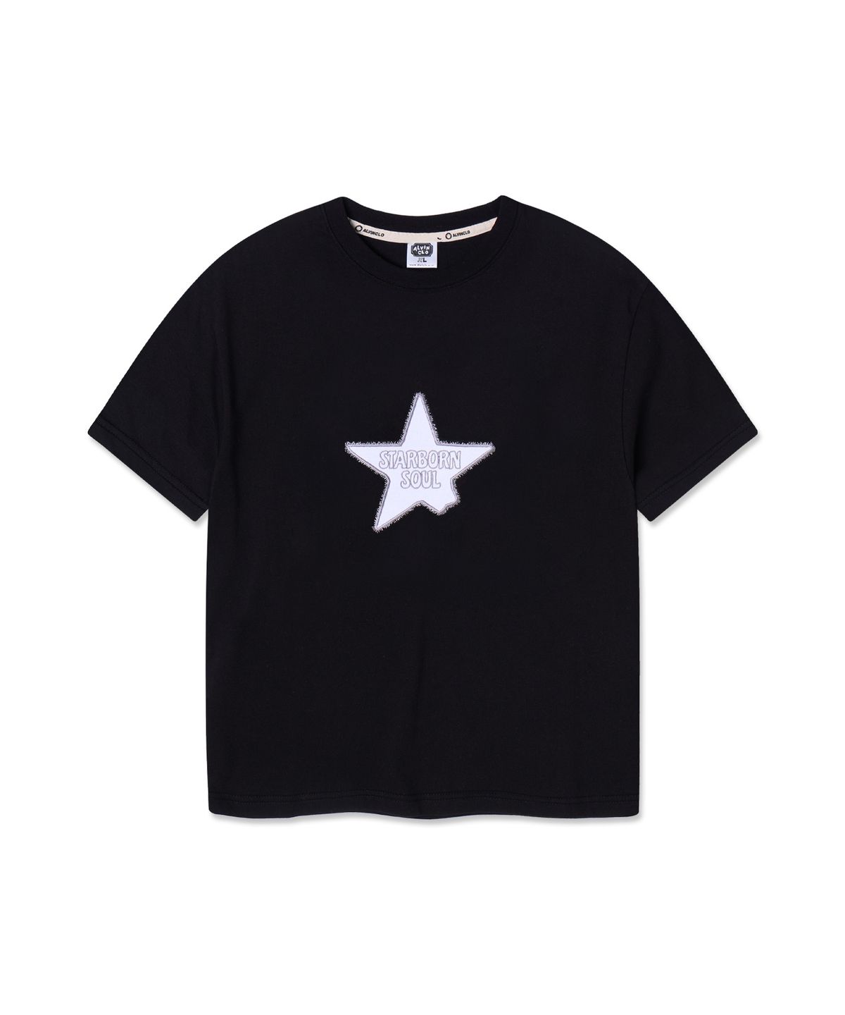 앨빈클로(ALVINCLO) STARBORN 크롭핏 반팔티셔츠 AST3632 (2COLOR)