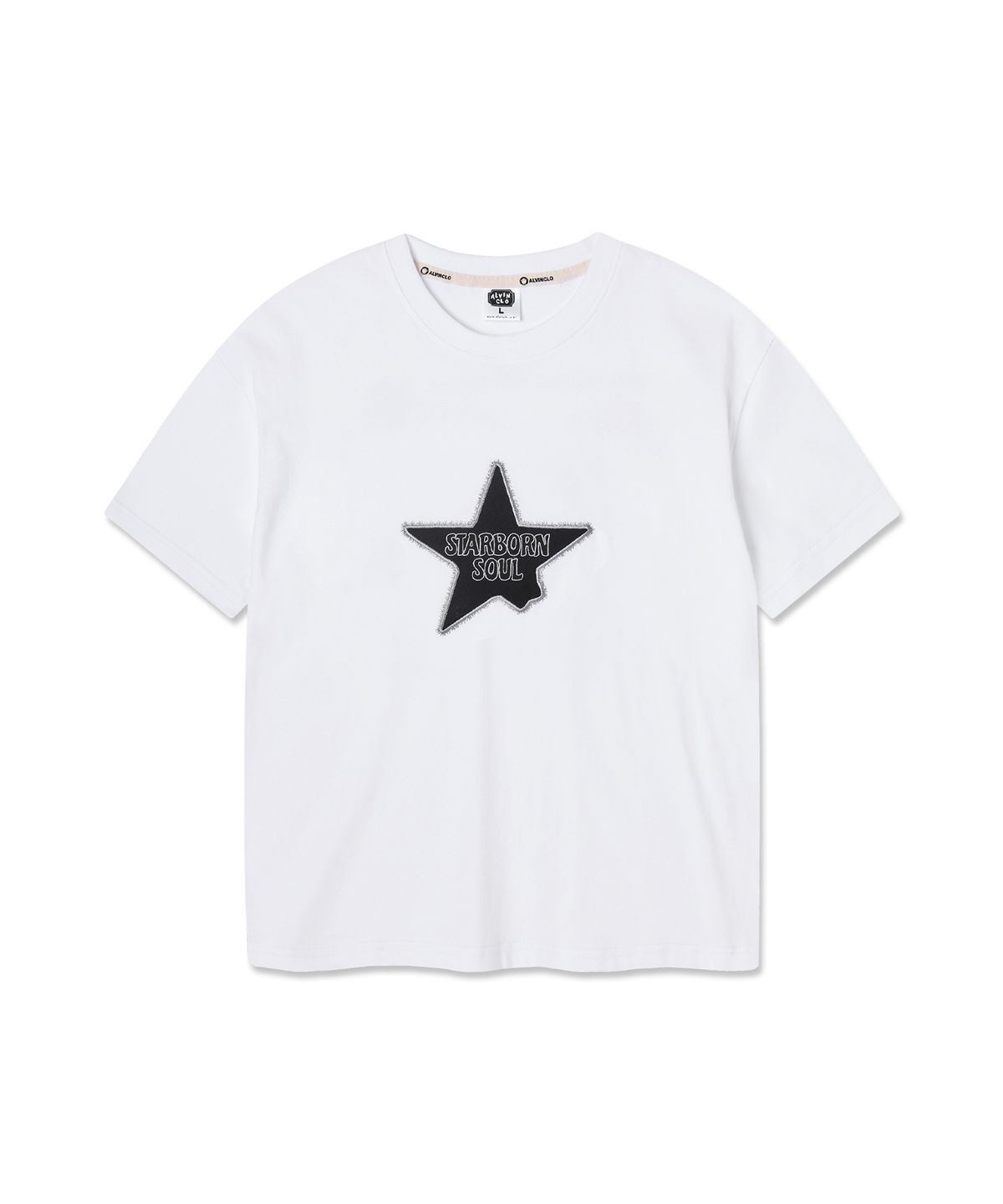 앨빈클로(ALVINCLO) STARBORN 크롭핏 반팔티셔츠 AST3632 (2COLOR)