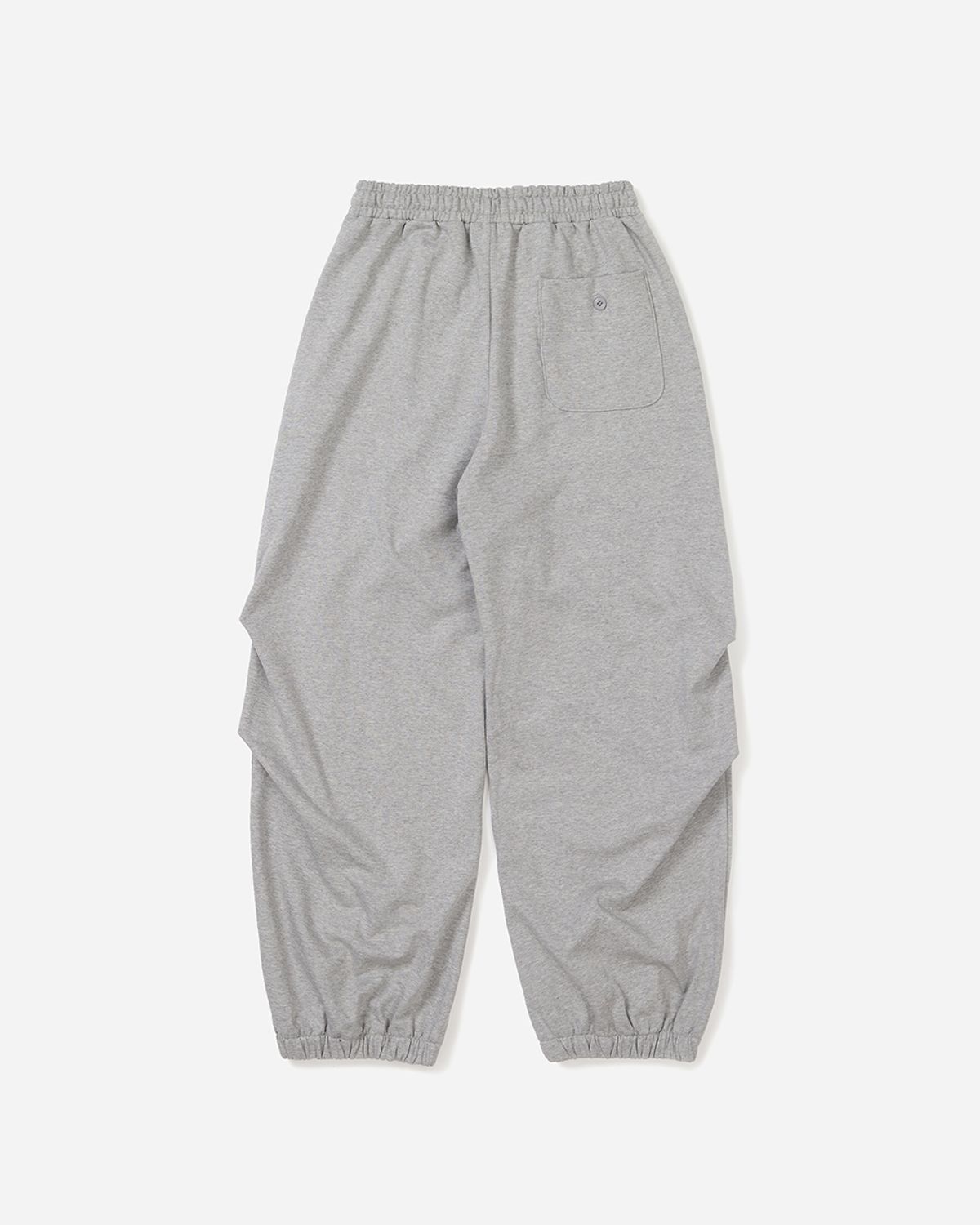 사일런트실러블(SILENTSYLLABLE) Volume jogger pants / Melange gray