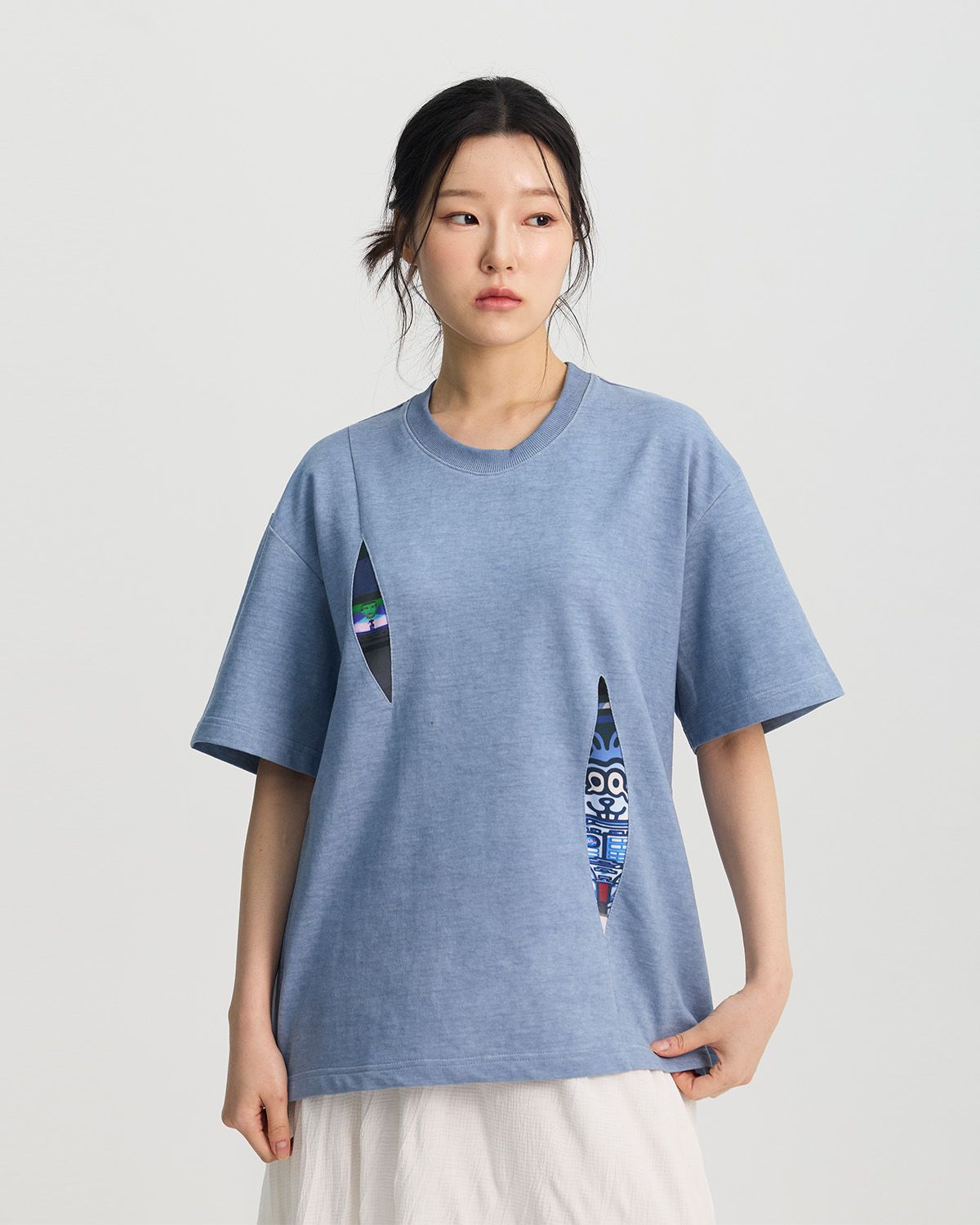 와이쏘씨리얼즈(WHYSOCEREALZ) 오버뷰 이펙트 T-shirt (mothfly & inkyoung)