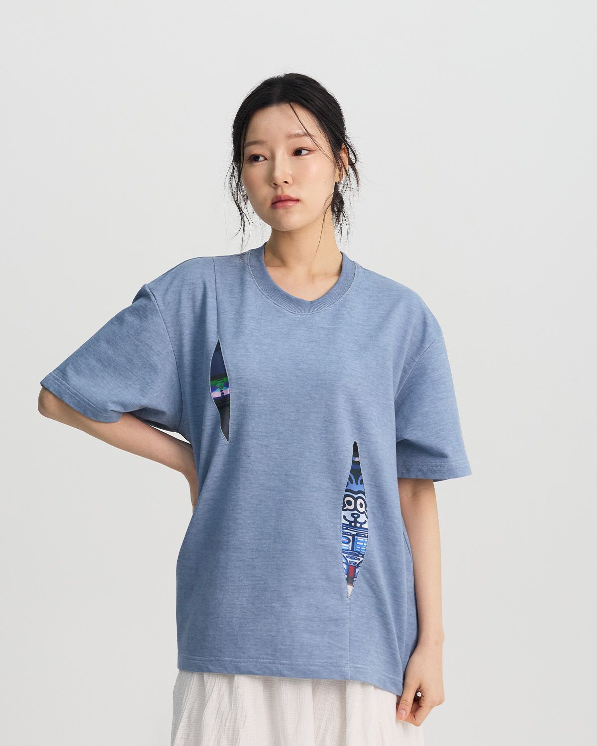 와이쏘씨리얼즈(WHYSOCEREALZ) 오버뷰 이펙트 T-shirt (mothfly & inkyoung)