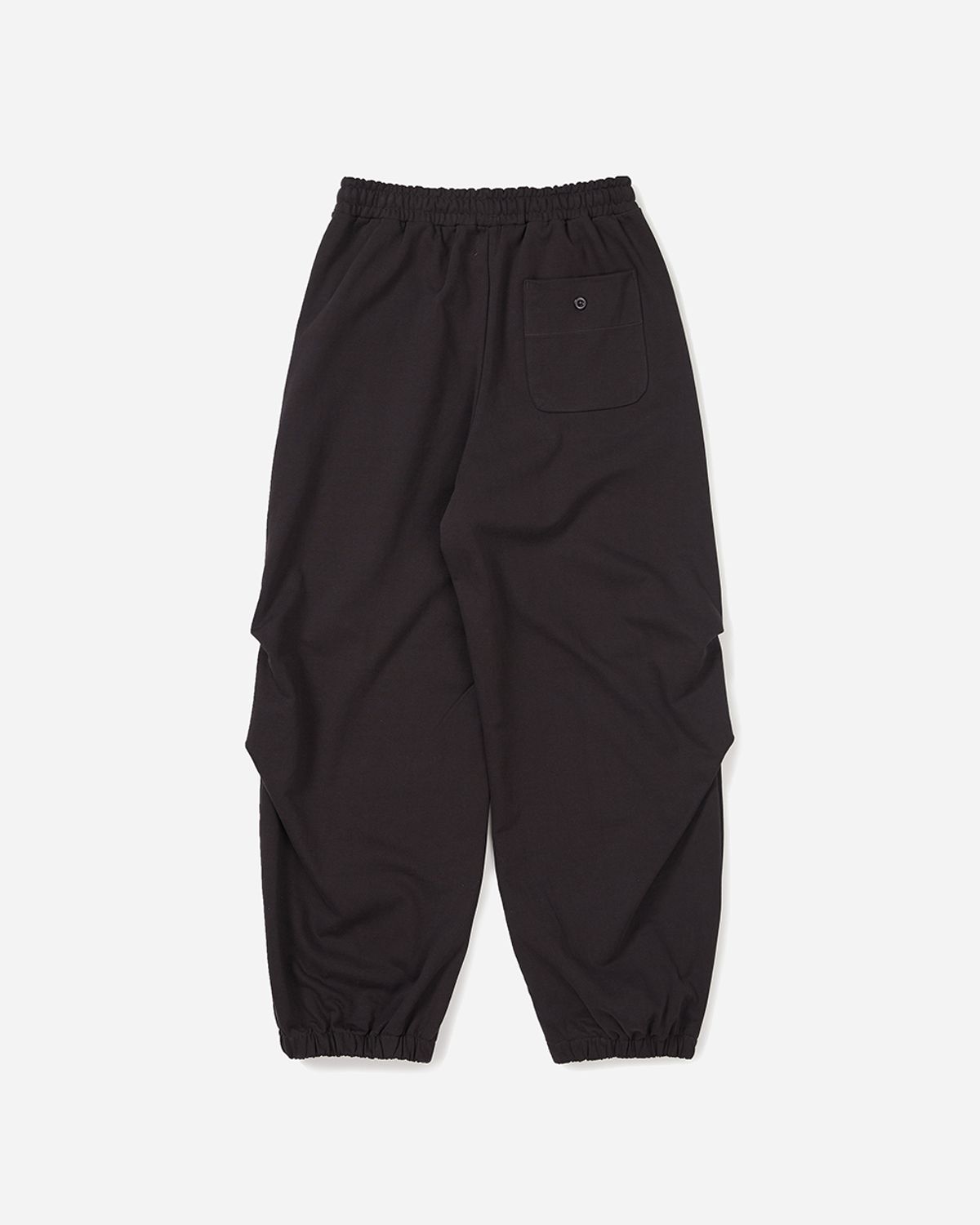 사일런트실러블(SILENTSYLLABLE) Volume jogger pants / Deep umber