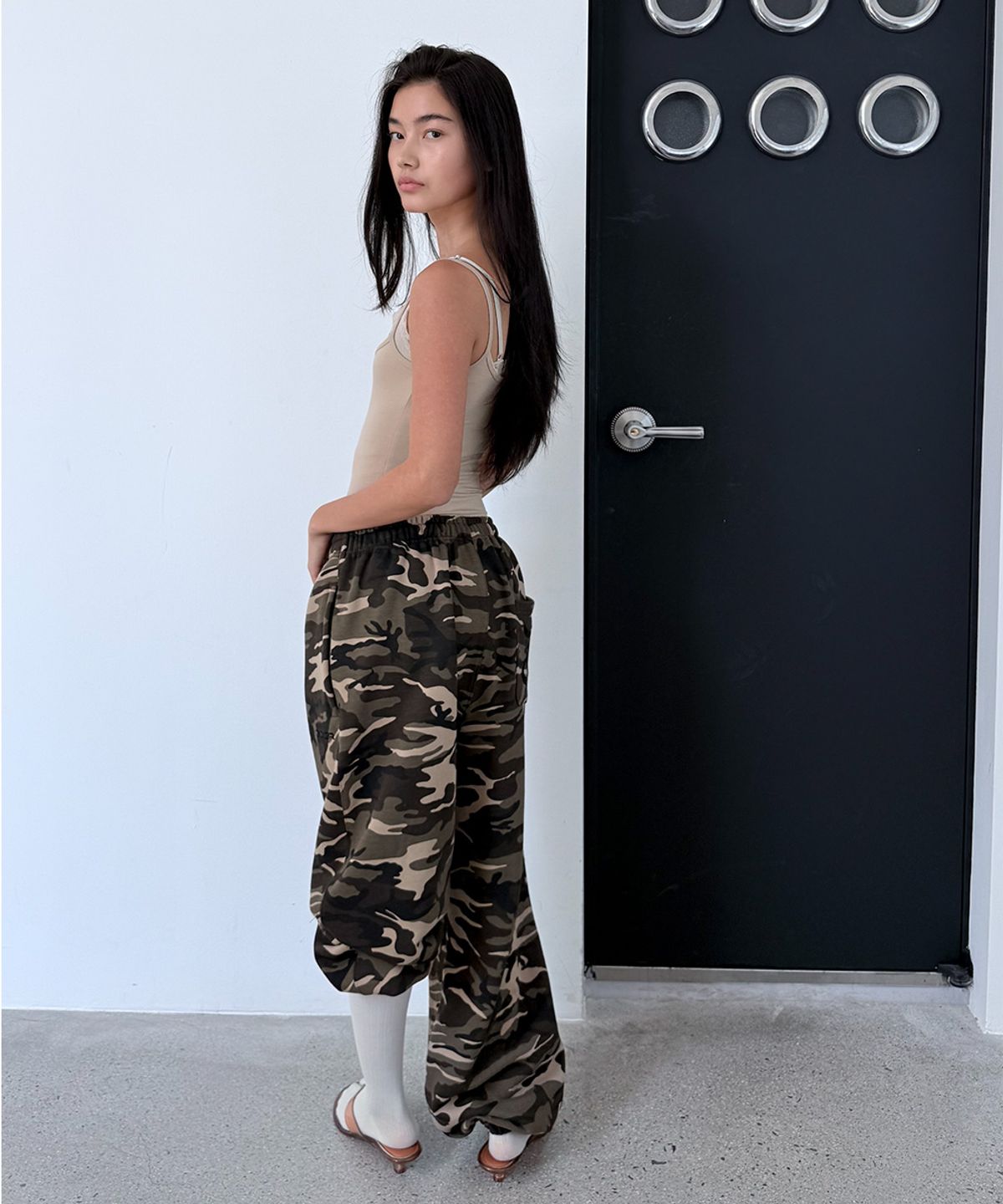 오도어(ODOR) Mellow fit dress - Beige