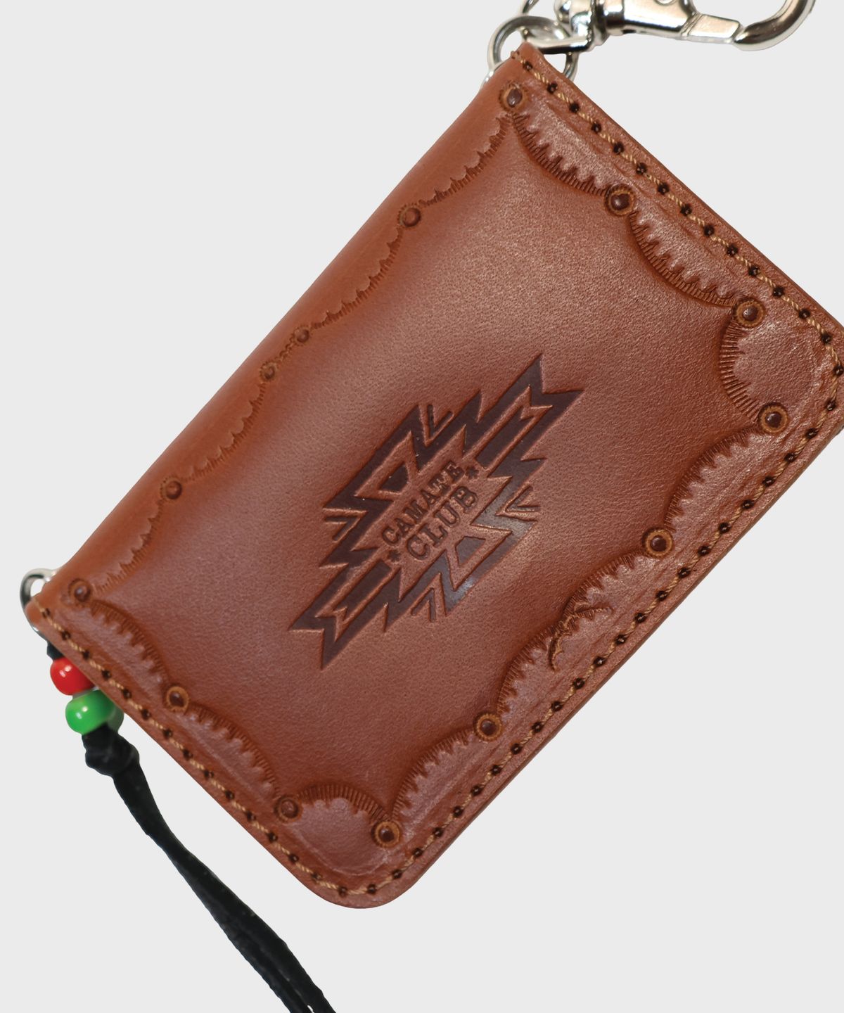 카마테클럽(CAMATECLUB) Yazhi CMPCT Wallet -Brown 핸드메이드지갑, 네이티브아메리칸, 웨스턴