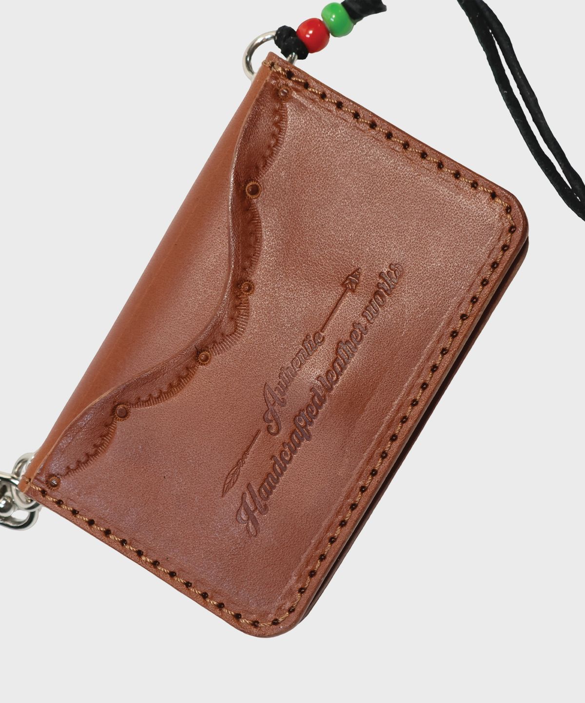 카마테클럽(CAMATECLUB) Yazhi CMPCT Wallet -Brown 핸드메이드지갑, 네이티브아메리칸, 웨스턴