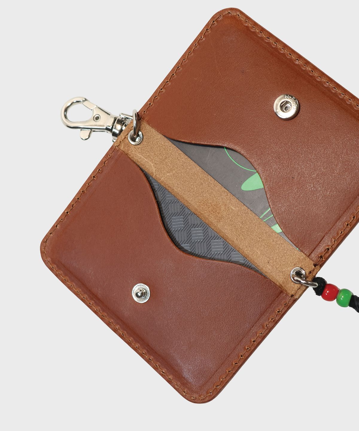카마테클럽(CAMATECLUB) Yazhi CMPCT Wallet -Brown 핸드메이드지갑, 네이티브아메리칸, 웨스턴