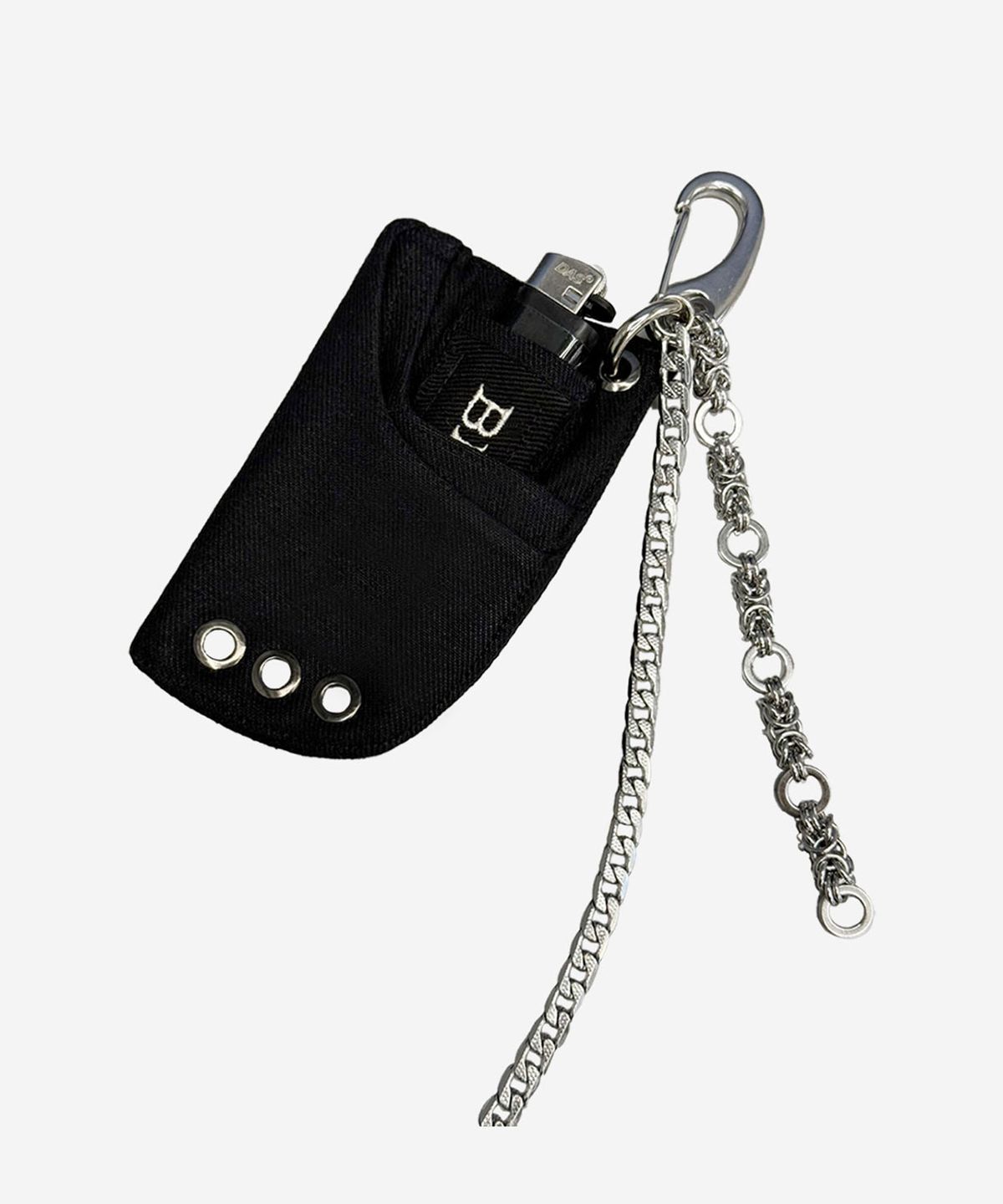비엘알(BLR) Eyelet Pouch Double Chain Key Ring - 사이즈 & 후기 | 무신사