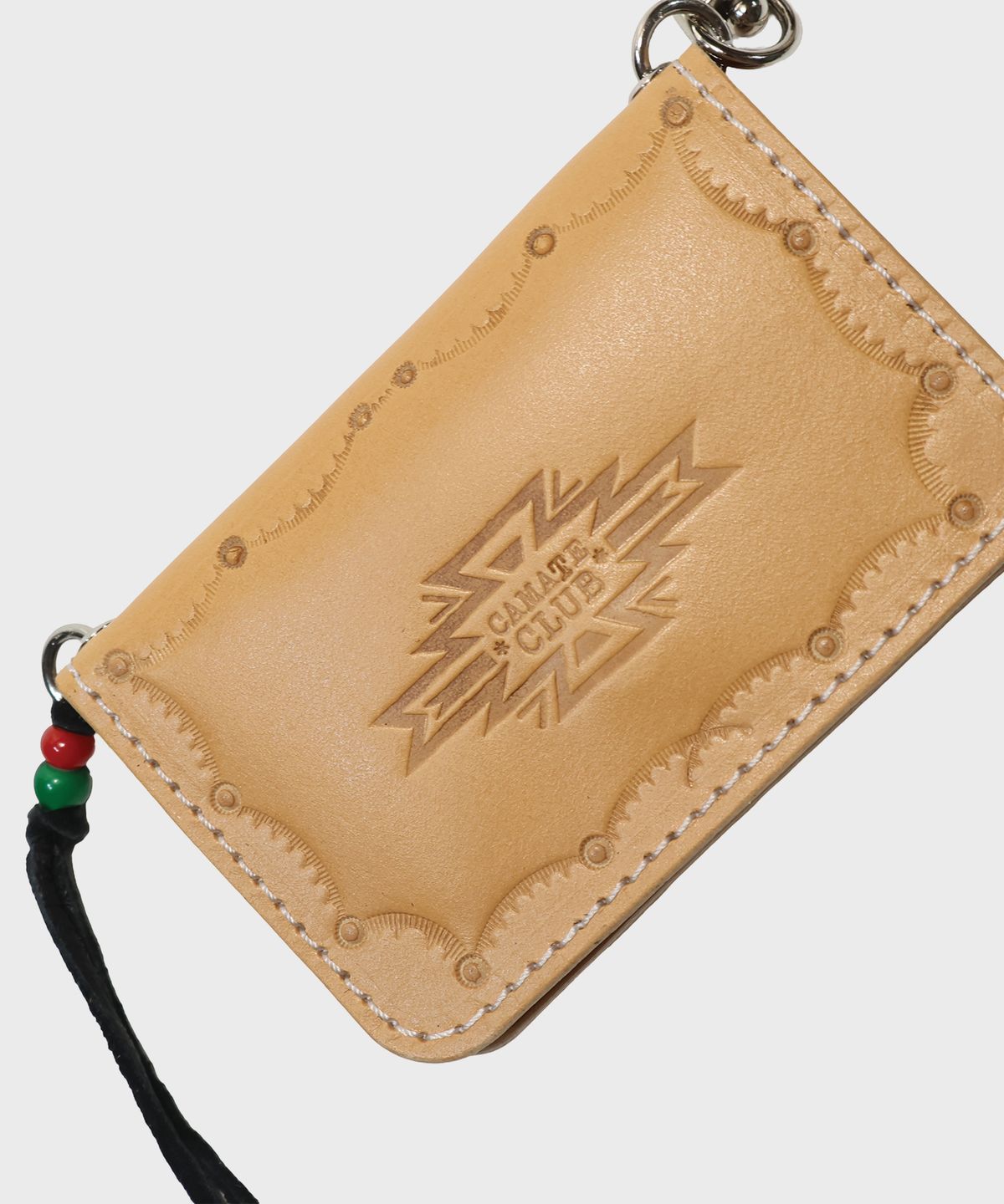 카마테클럽(CAMATECLUB) Yazhi CMPCT Wallet -Natural 핸드메이드지갑, 네이티브아메리칸, 웨스턴