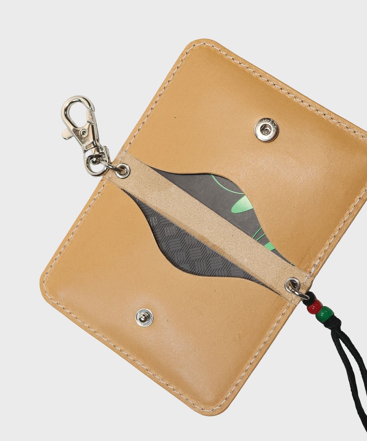 카마테클럽(CAMATECLUB) Yazhi CMPCT Wallet -Natural 핸드메이드지갑, 네이티브아메리칸, 웨스턴