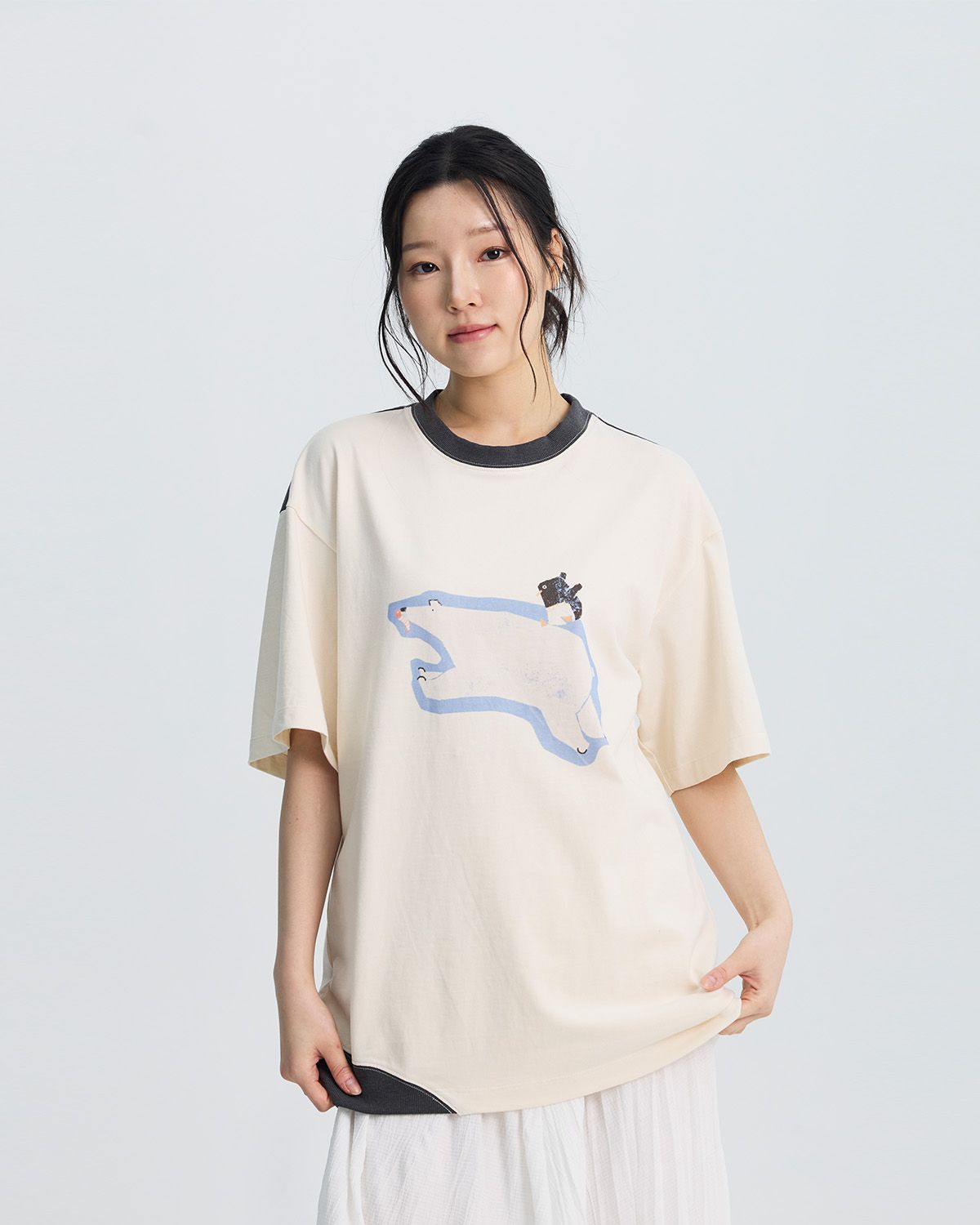 와이쏘씨리얼즈(WHYSOCEREALZ) 우리 같이 앞으로! T-shirt (차은실)