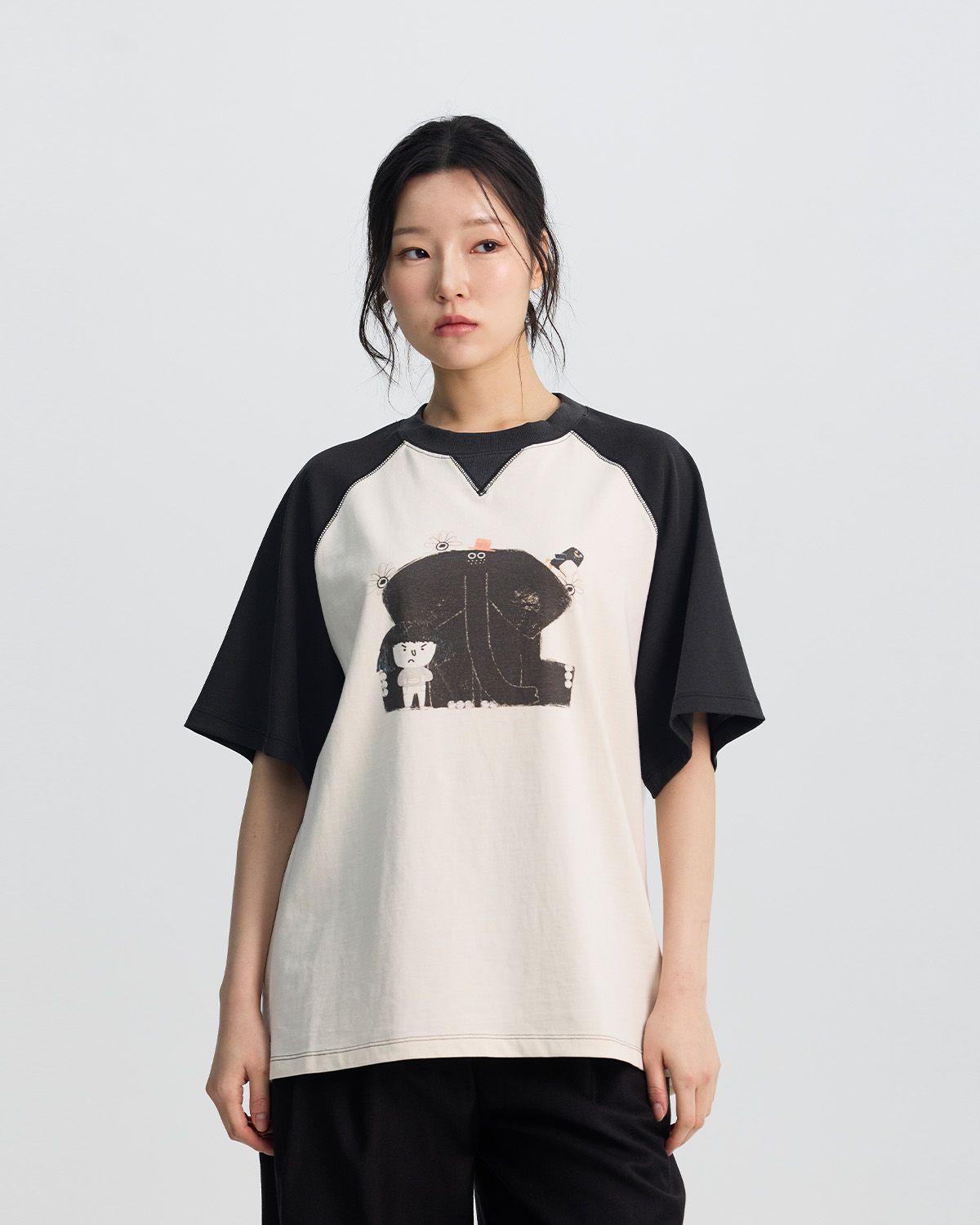 와이쏘씨리얼즈(WHYSOCEREALZ) 서로 다르기에 T-shirt (차은실)