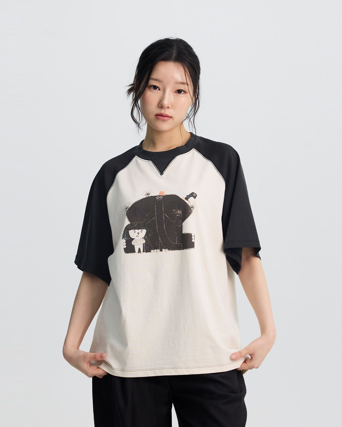 와이쏘씨리얼즈(WHYSOCEREALZ) 서로 다르기에 T-shirt (차은실)