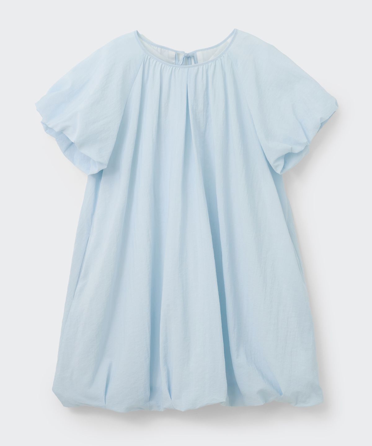 코스모스(COSMOSS) VOLUME MINI DRESS (WASHED SKY)