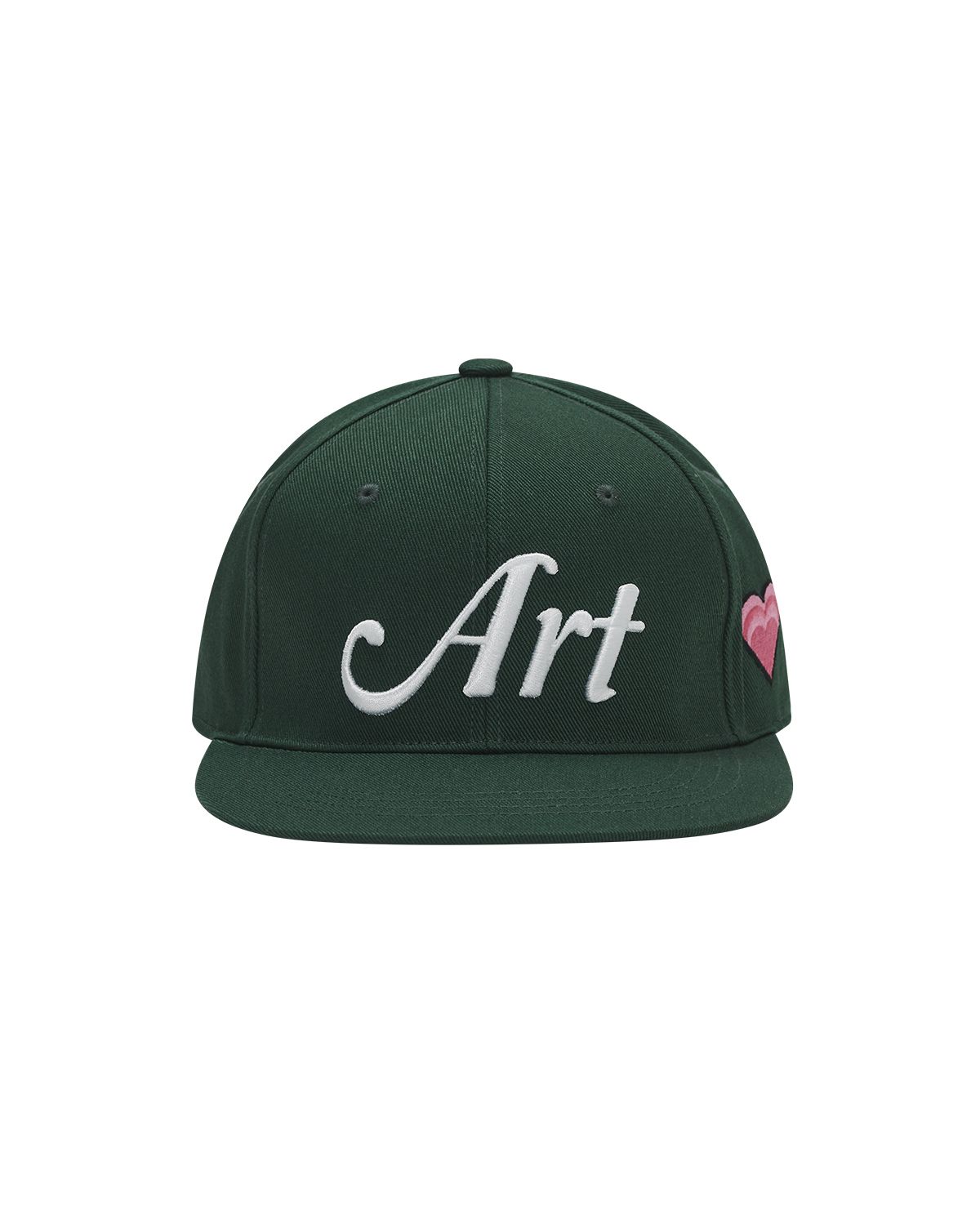 더뮤지엄비지터(THEMUSEUMVISITOR) ART ICON EMBROIDERY CAP (GREEN)