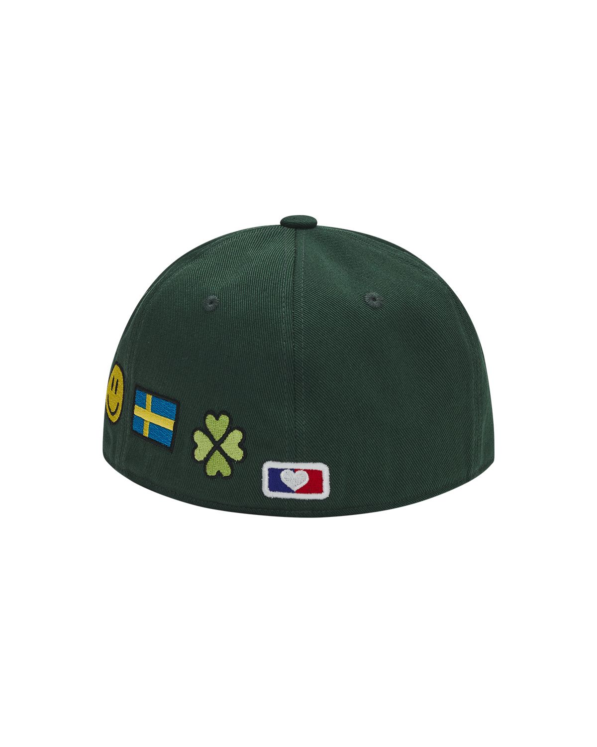 더뮤지엄비지터(THEMUSEUMVISITOR) ART ICON EMBROIDERY CAP (GREEN)
