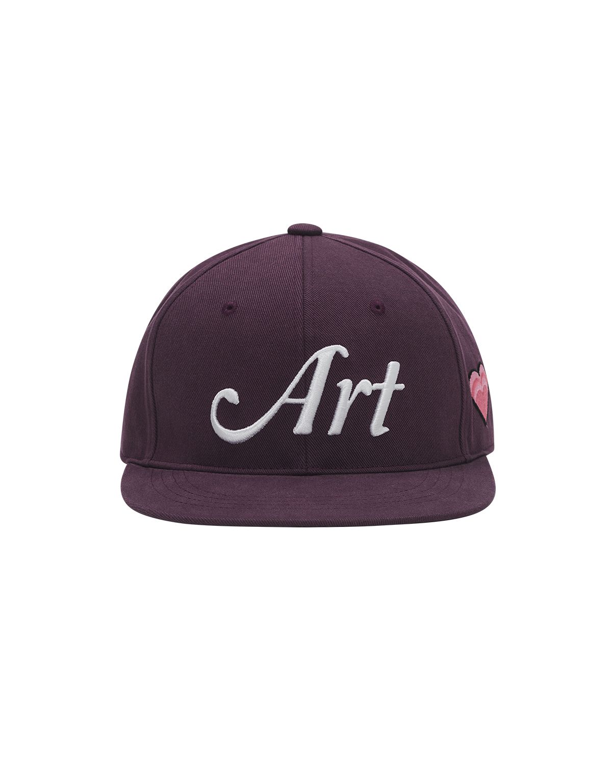 더뮤지엄비지터(THEMUSEUMVISITOR) ART ICON EMBROIDERY CAP (VIOLET)
