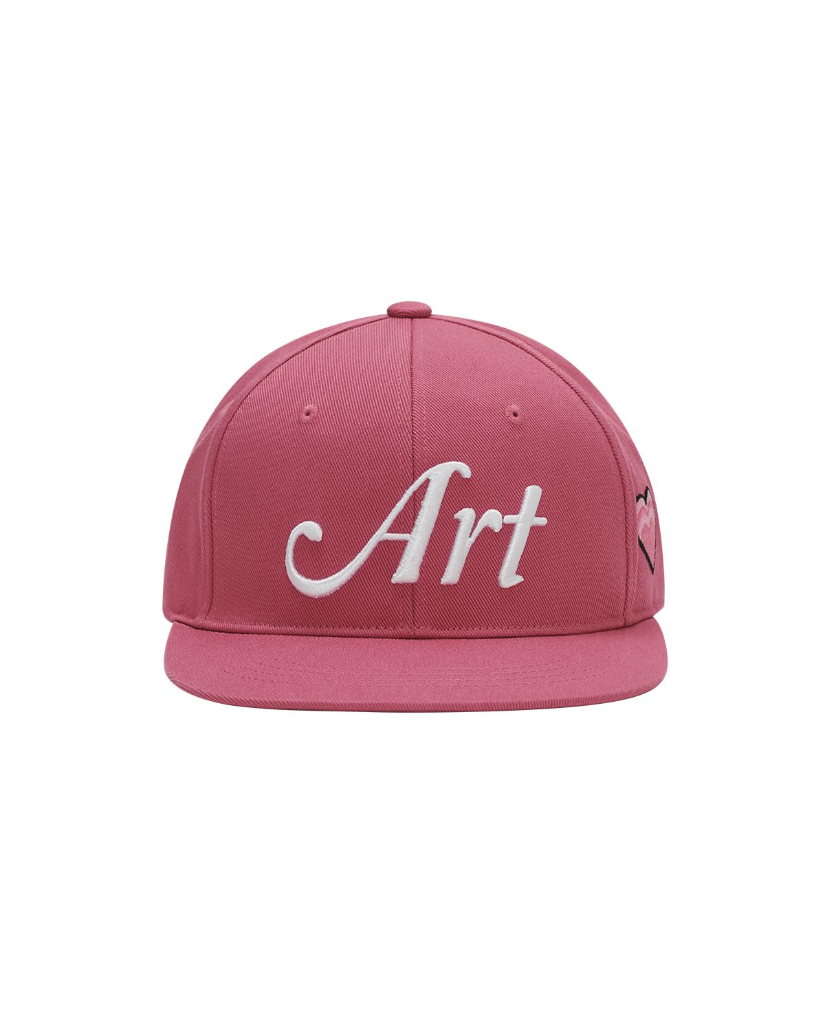 더뮤지엄비지터(THEMUSEUMVISITOR) ART ICON EMBROIDERY CAP (PINK)
