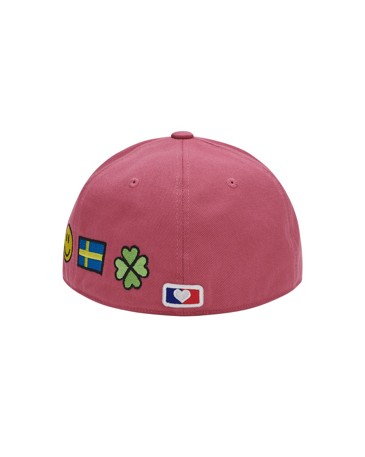 더뮤지엄비지터(THEMUSEUMVISITOR) ART ICON EMBROIDERY CAP (PINK)