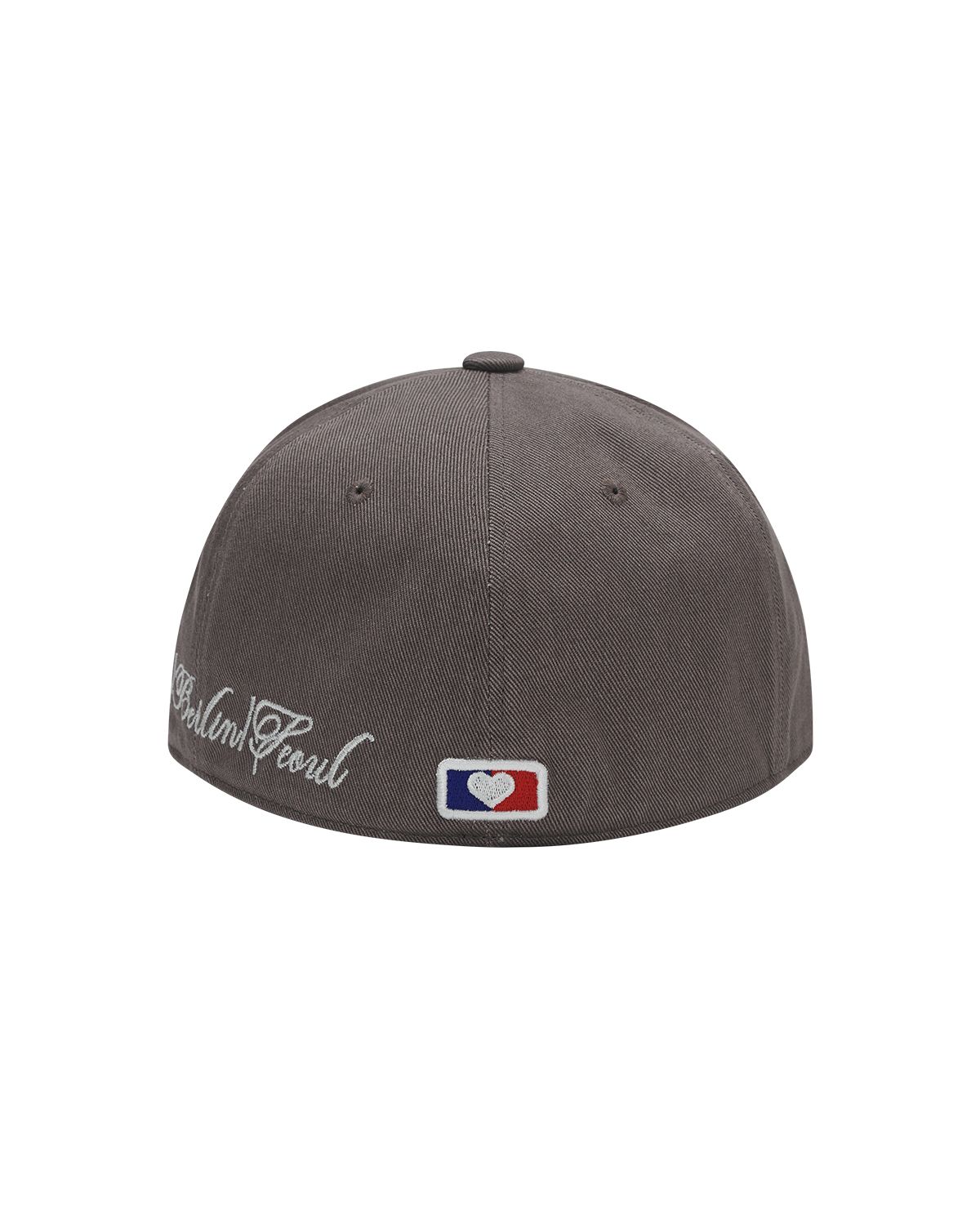 더뮤지엄비지터(THEMUSEUMVISITOR) LEOPARD EMBROIDERY CAP (MOCHA)