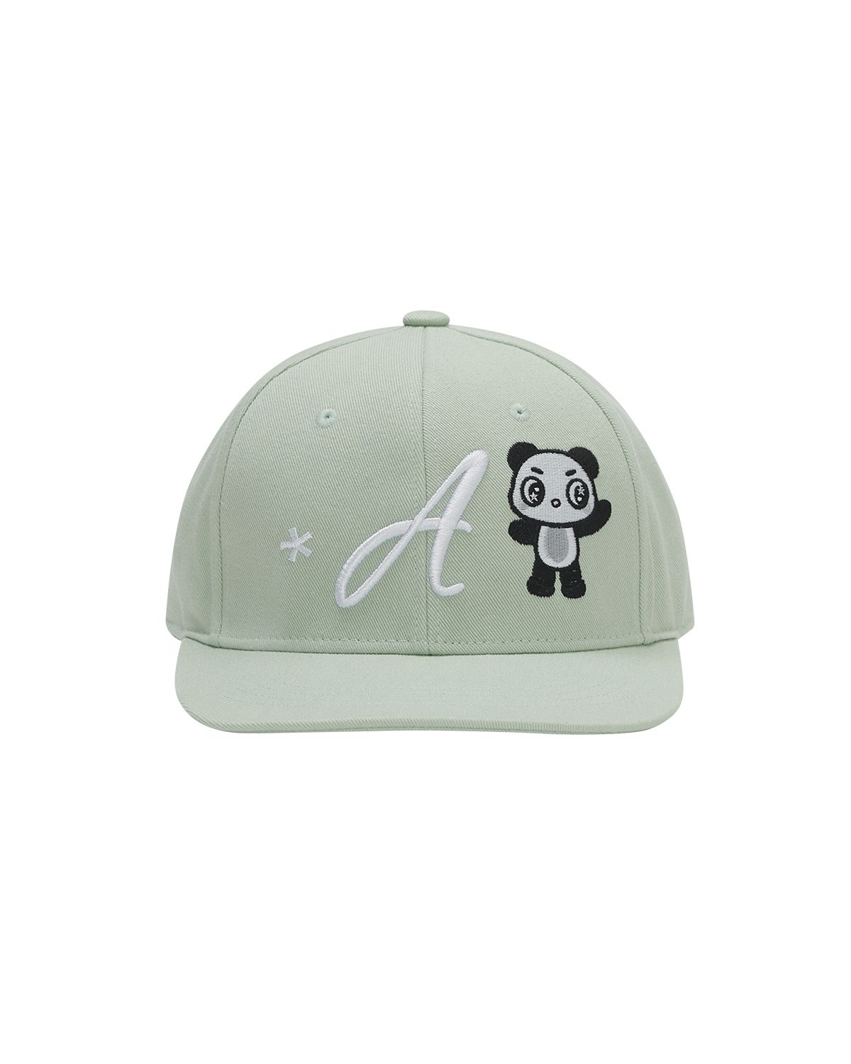 더뮤지엄비지터(THEMUSEUMVISITOR) PANDA EMBROIDERY CAP (MINT)