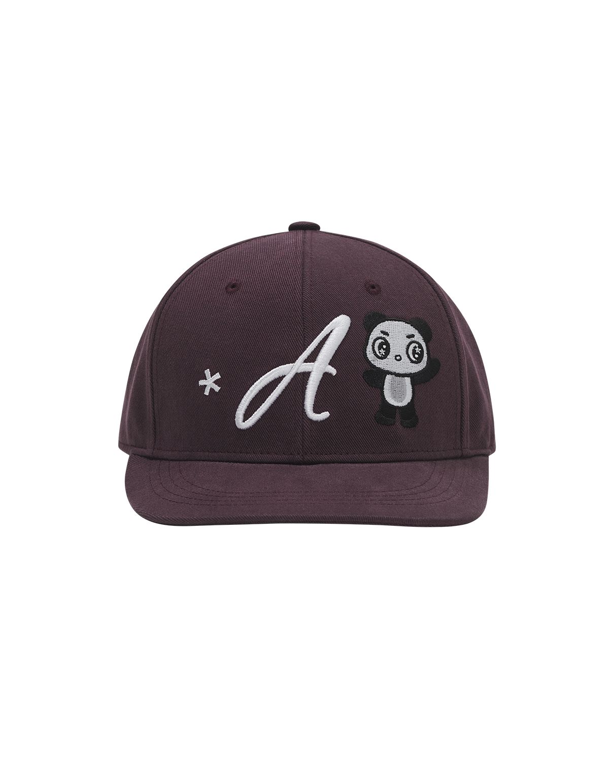 더뮤지엄비지터(THEMUSEUMVISITOR) PANDA EMBROIDERY CAP (VIOLET)