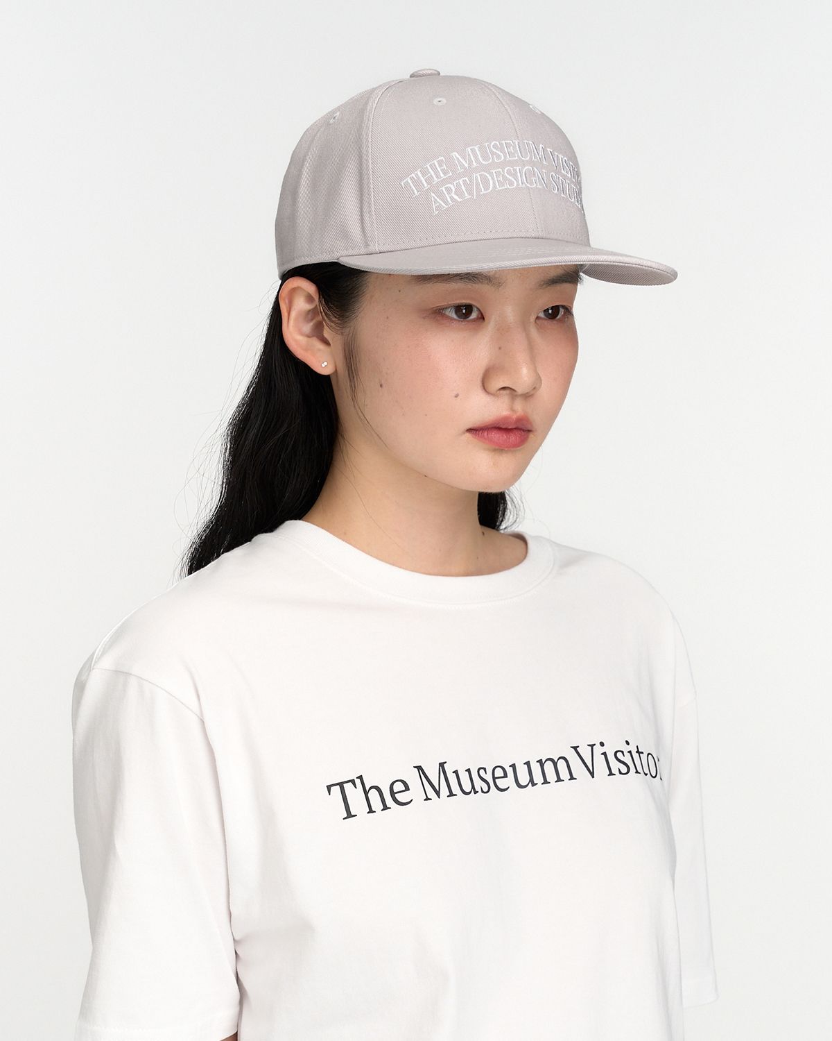 더뮤지엄비지터(THEMUSEUMVISITOR) PONY EMBROIDERY CAP (LAVENDER)