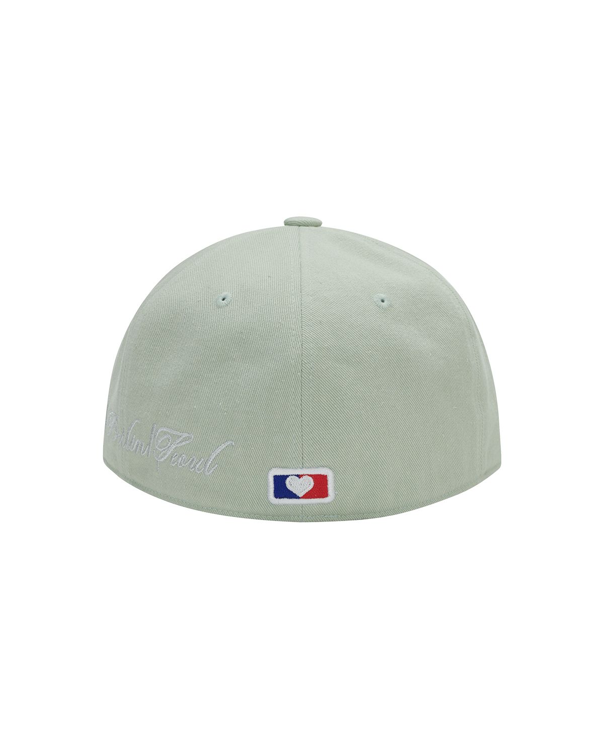 더뮤지엄비지터(THEMUSEUMVISITOR) LEOPARD EMBROIDERY CAP (MINT)