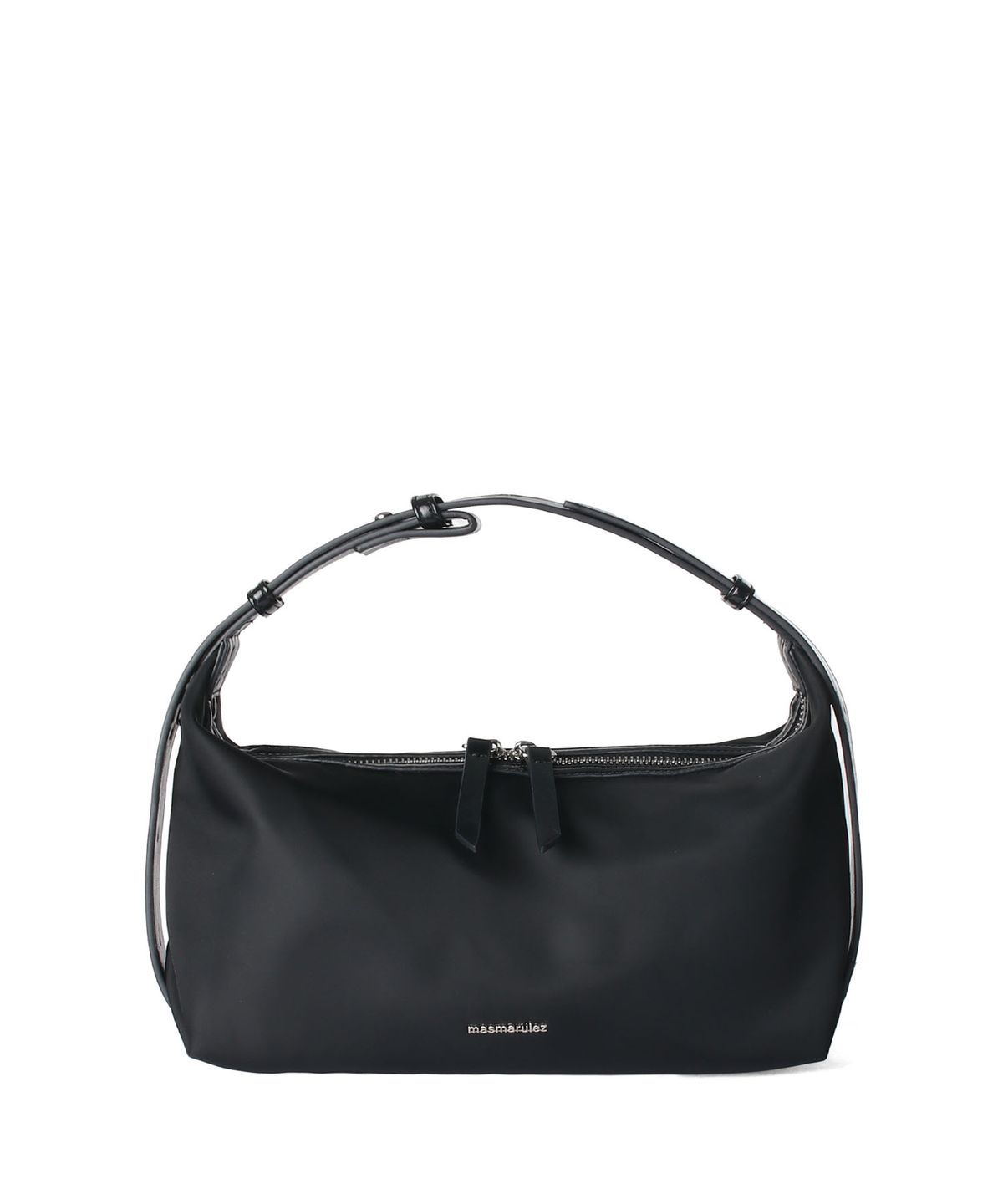 마스마룰즈(MASMARULEZ) Nylon 3way belted mini hobo bag_Black