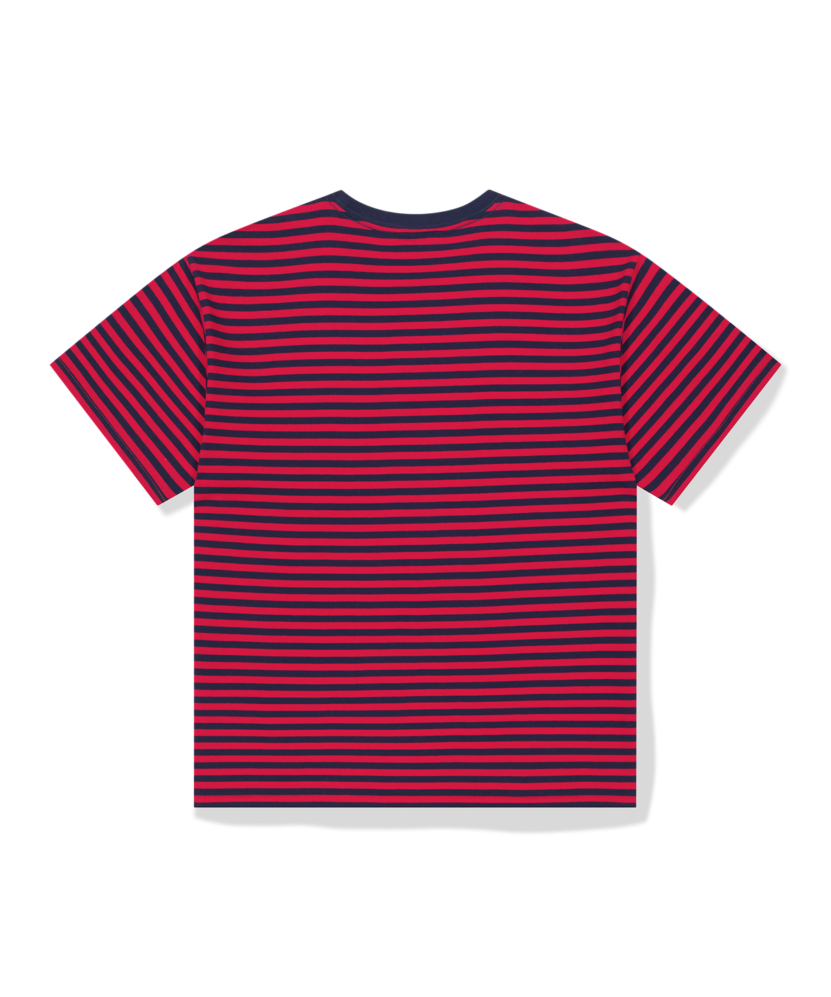 위캔더스(WKNDRS) [WKNDRS x GWAXNG] DULLY STRIPED T-SHIRT (RED)