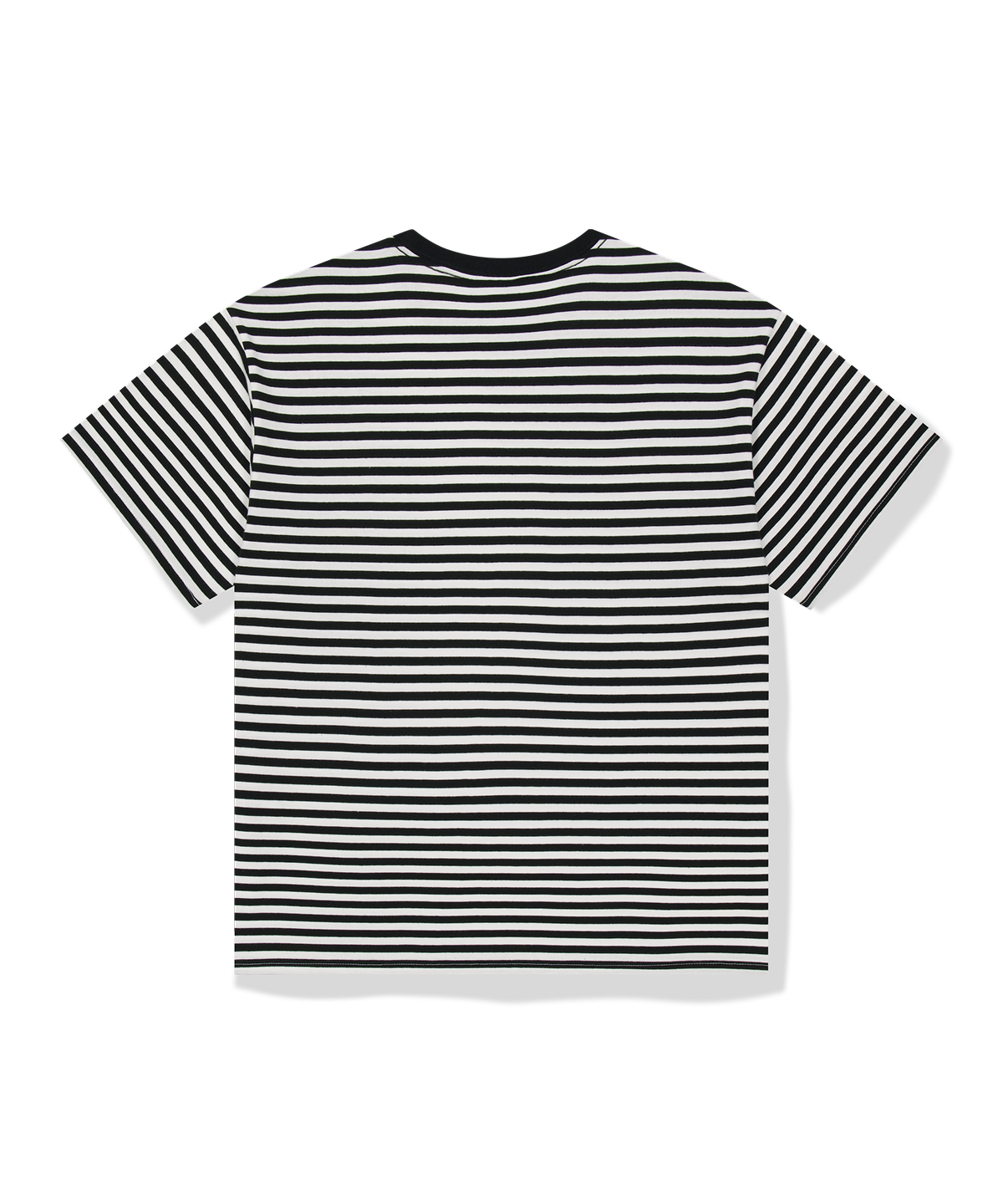 위캔더스(WKNDRS) [WKNDRS x GWAXNG] DULLY STRIPED T-SHIRT (BLACK)