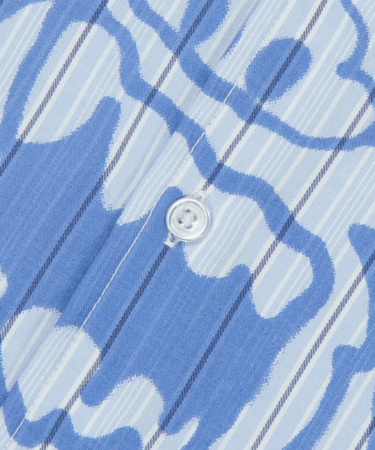 위캔더스(WKNDRS) [WKNDRS x GWAXNG] ITCHY STRIPED SS SHIRT (BLUE)