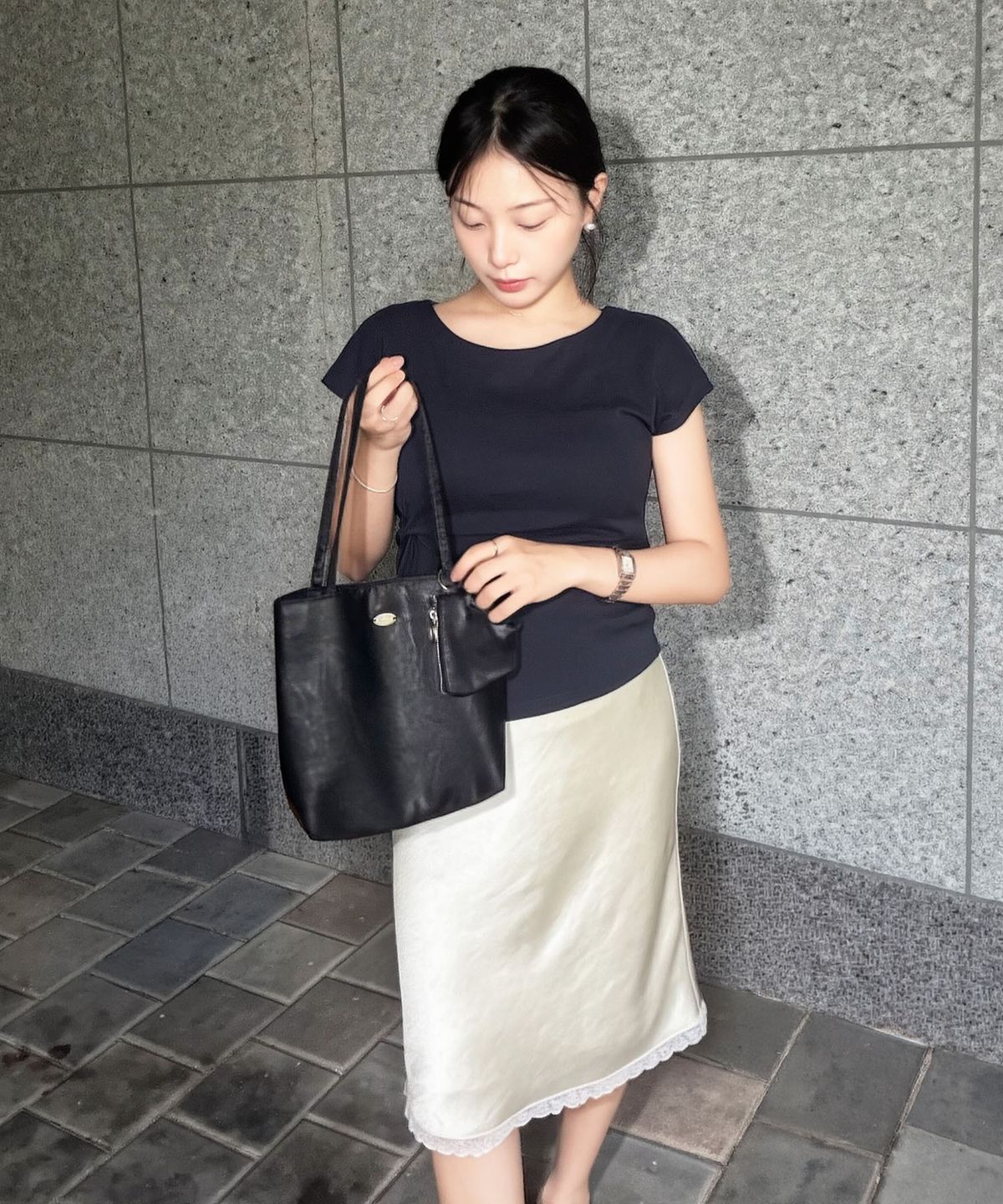 마스마룰즈(MASMARULEZ) [Pouch Set] Lena shoulder bag_Black