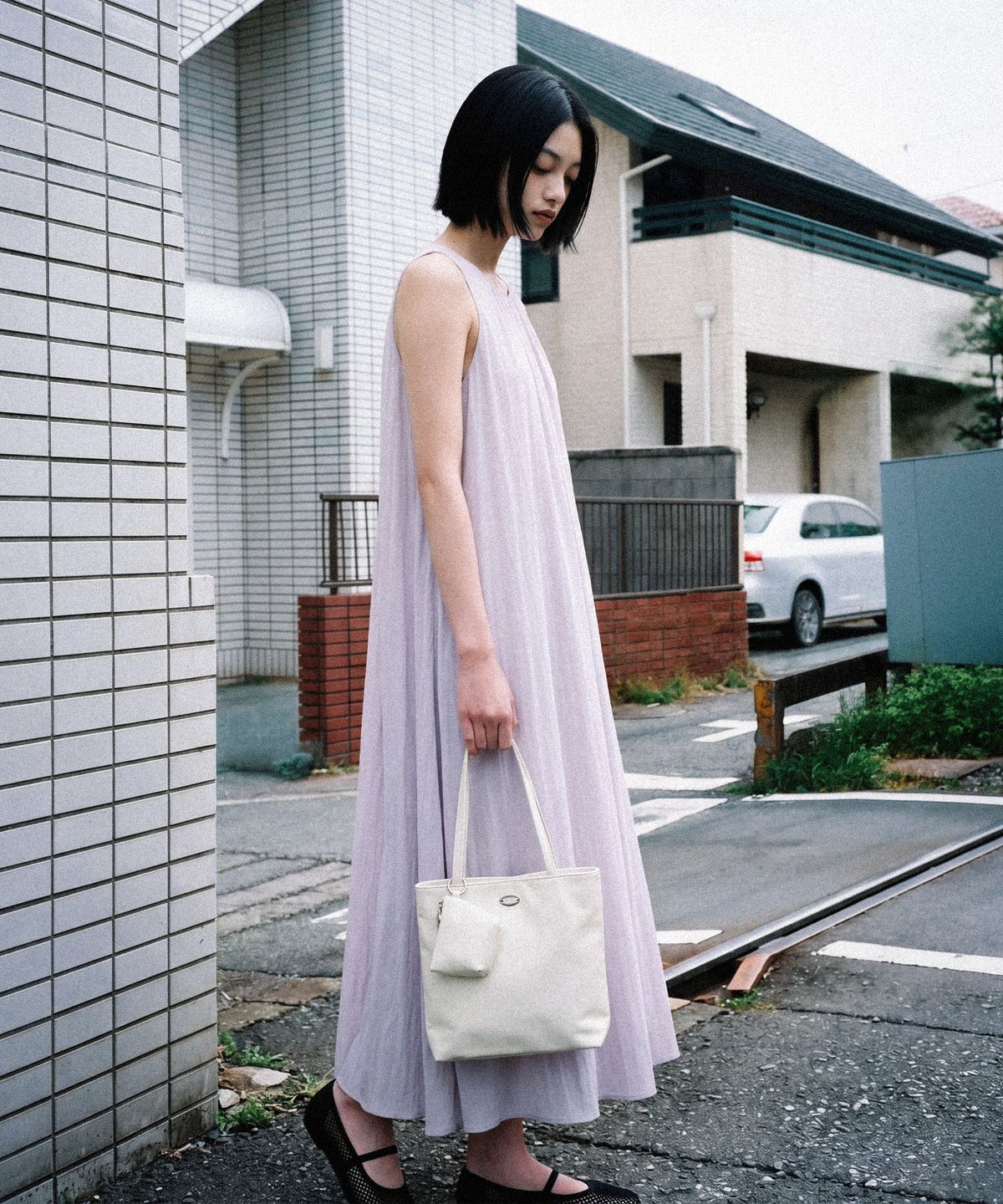 마스마룰즈(MASMARULEZ) [Pouch Set] Lena shoulder bag_Cloud white