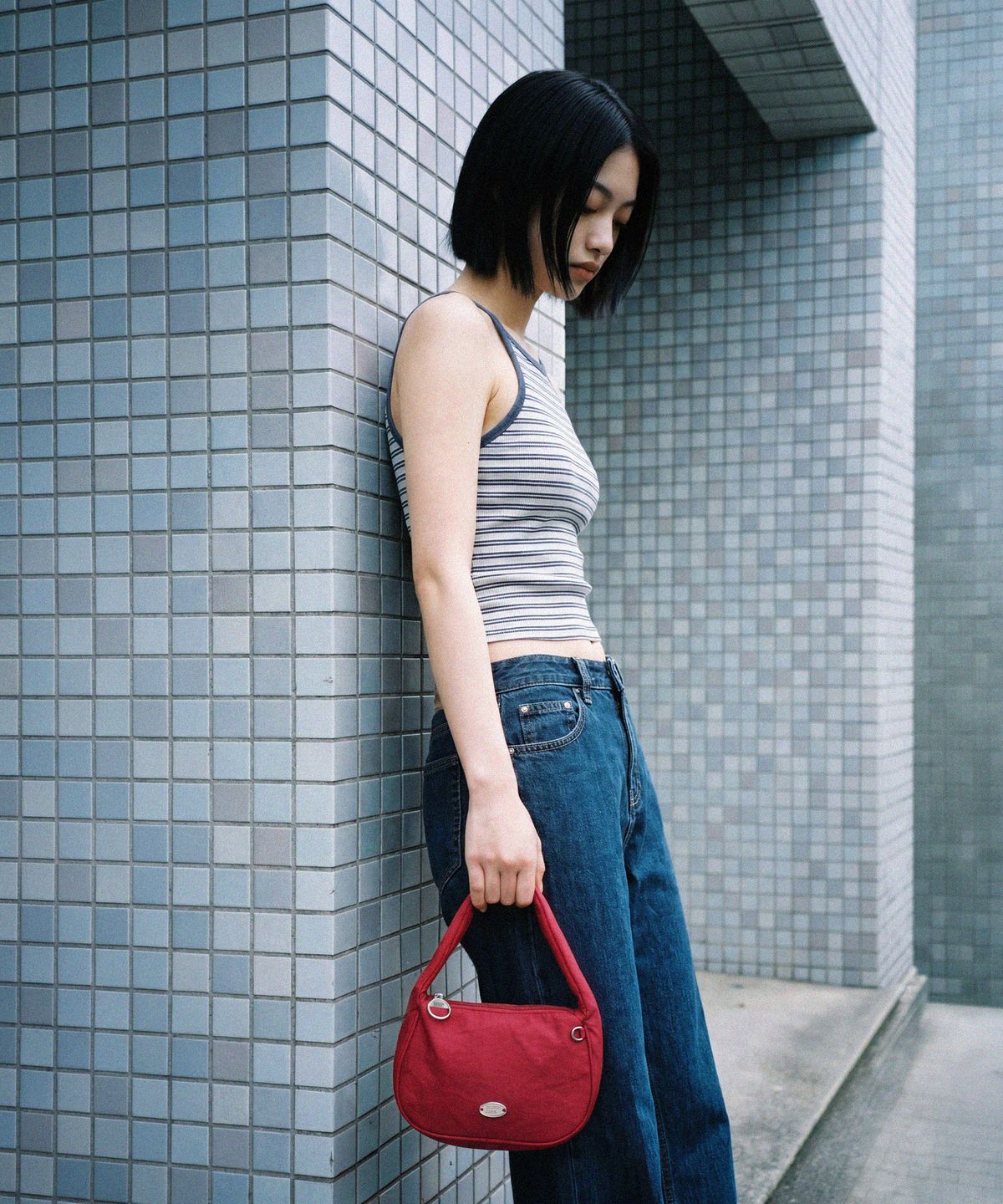 마스마룰즈(MASMARULEZ) Liri mini tote bag_Red