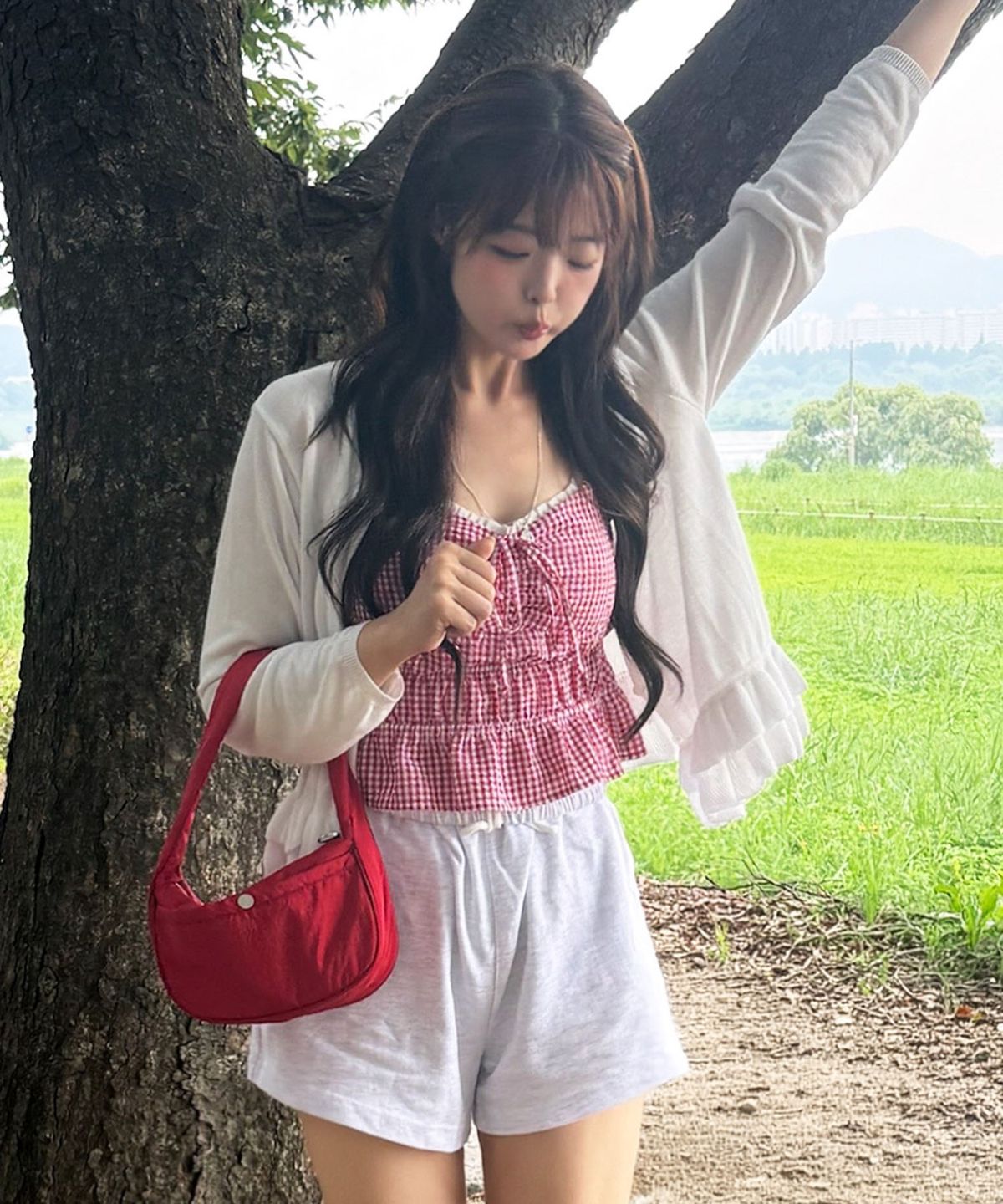 마스마룰즈(MASMARULEZ) Liri mini tote bag_Red