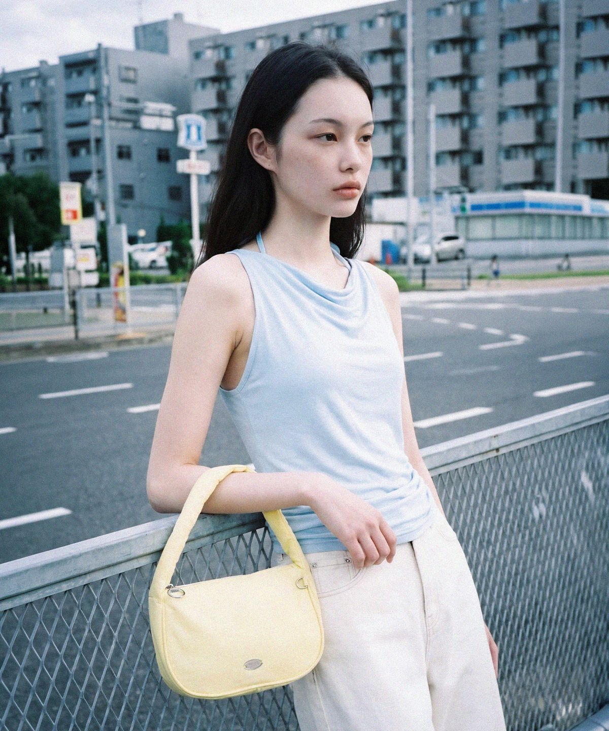마스마룰즈(MASMARULEZ) Liri mini tote bag_Lemon