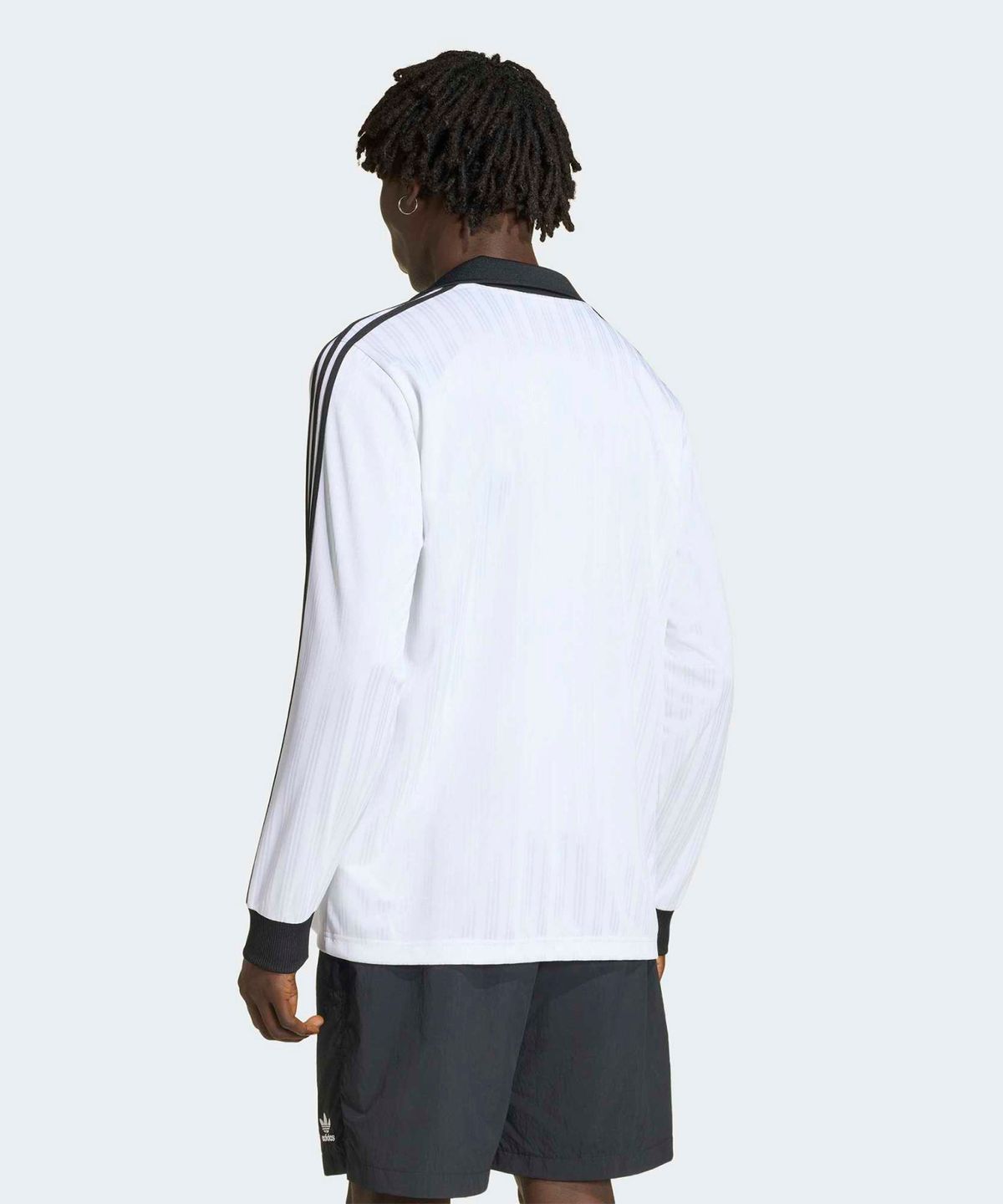 아디다스(ADIDAS) 피케 풋볼 긴팔 티 - 화이트 / KS2293