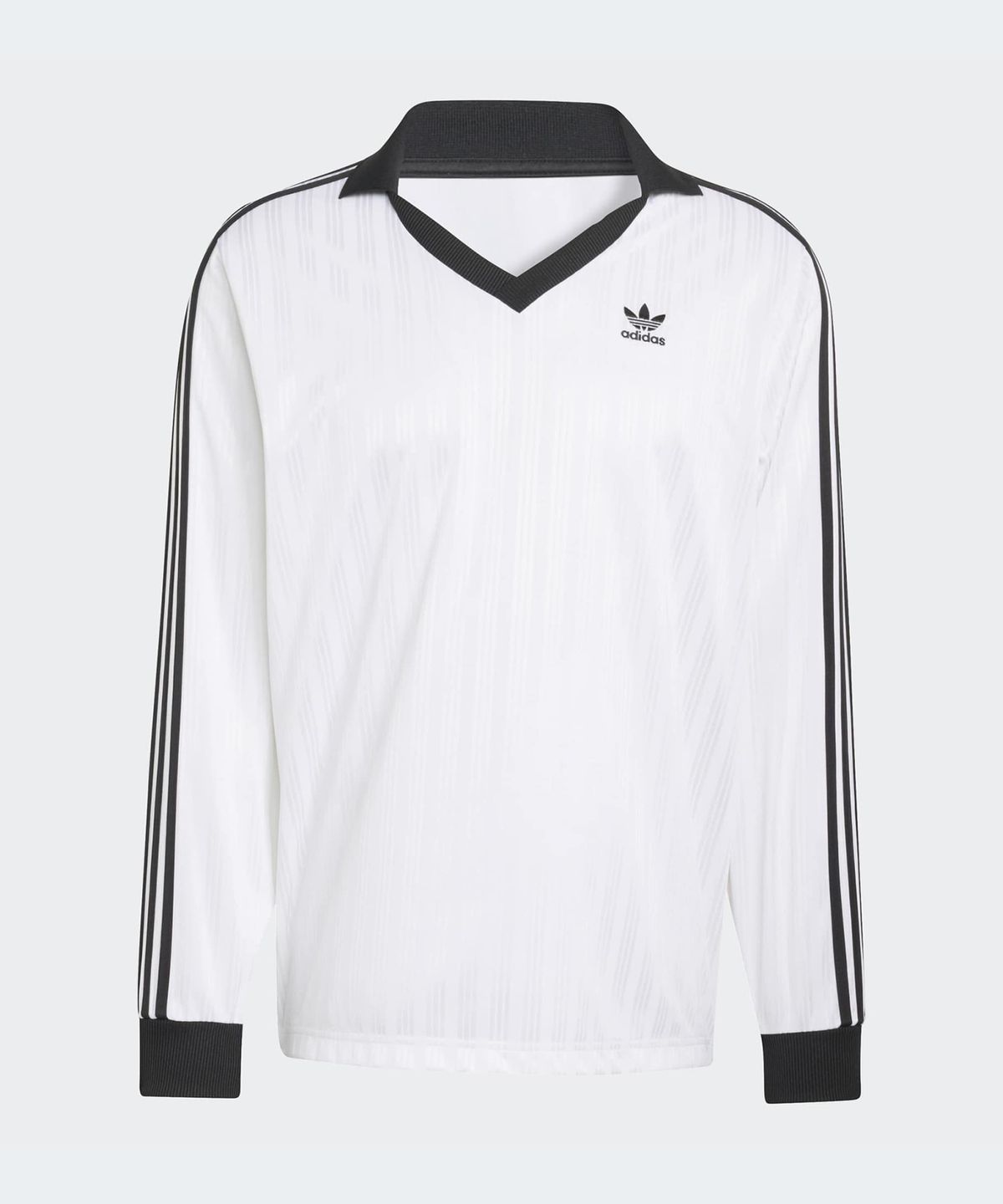 아디다스(ADIDAS) 피케 풋볼 긴팔 티 - 화이트 / KS2293