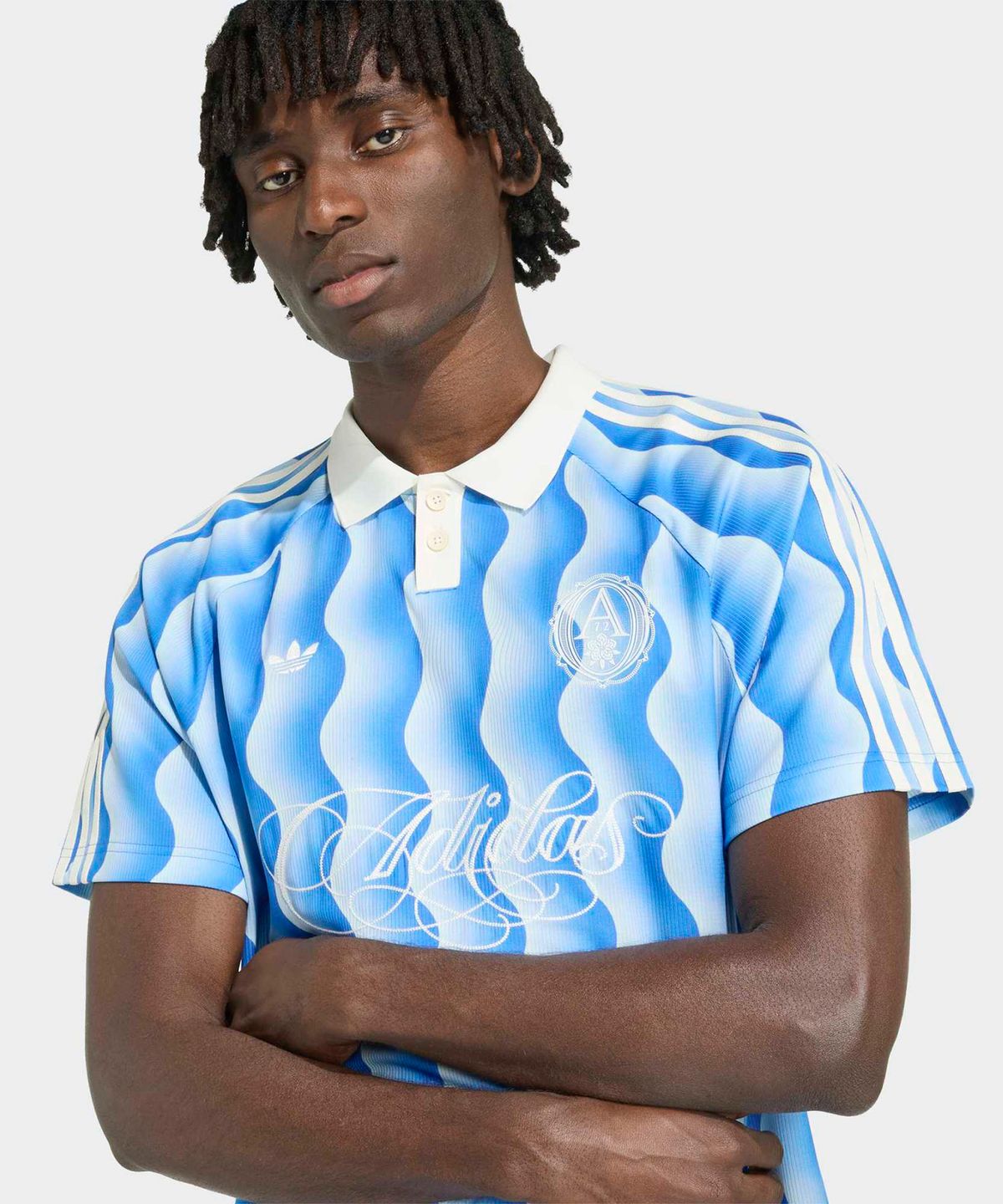 아디다스(ADIDAS) 서머 저지 - 블루:화이트 / KX1258