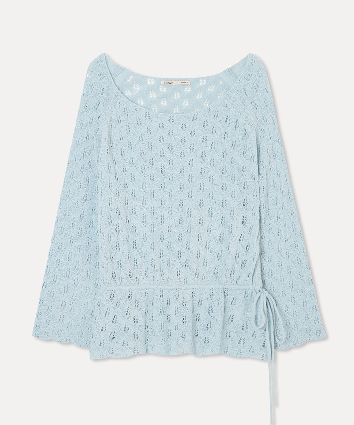 미쏘(MIXXO) 헤어리 스트링 스카시 니트 MIWKAG55QT MIWKAG92QT