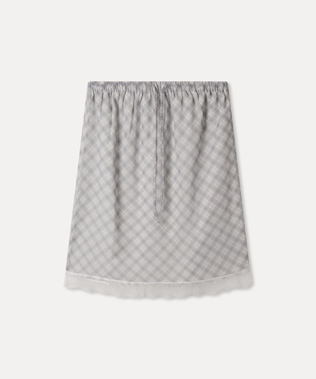 미쏘(MIXXO) Sheer Lace Midi Skirt
