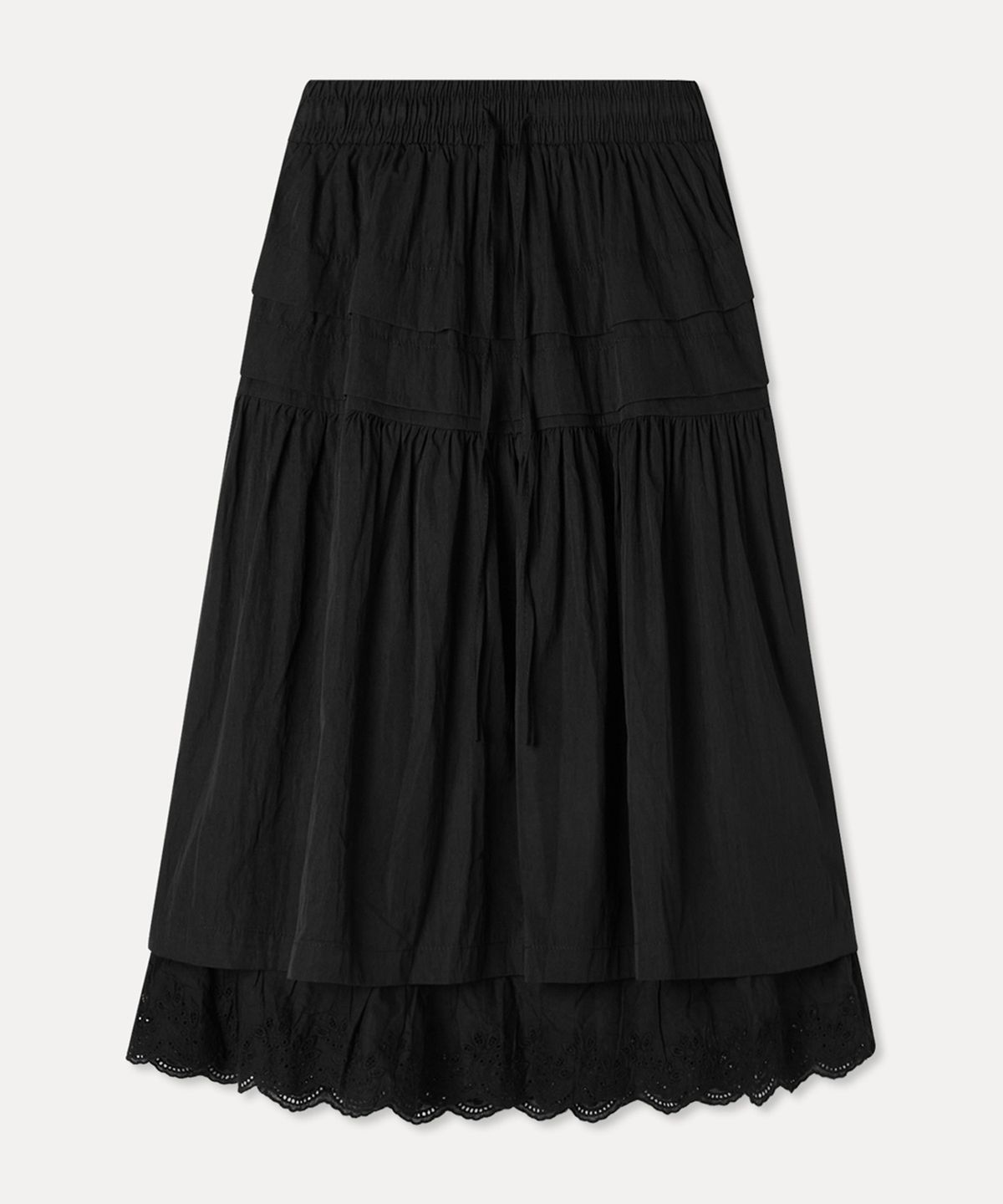 미쏘(MIXXO) 프릴 레이어드 밴딩 스커트 RE WHG54TS_MIWWHG74QS
