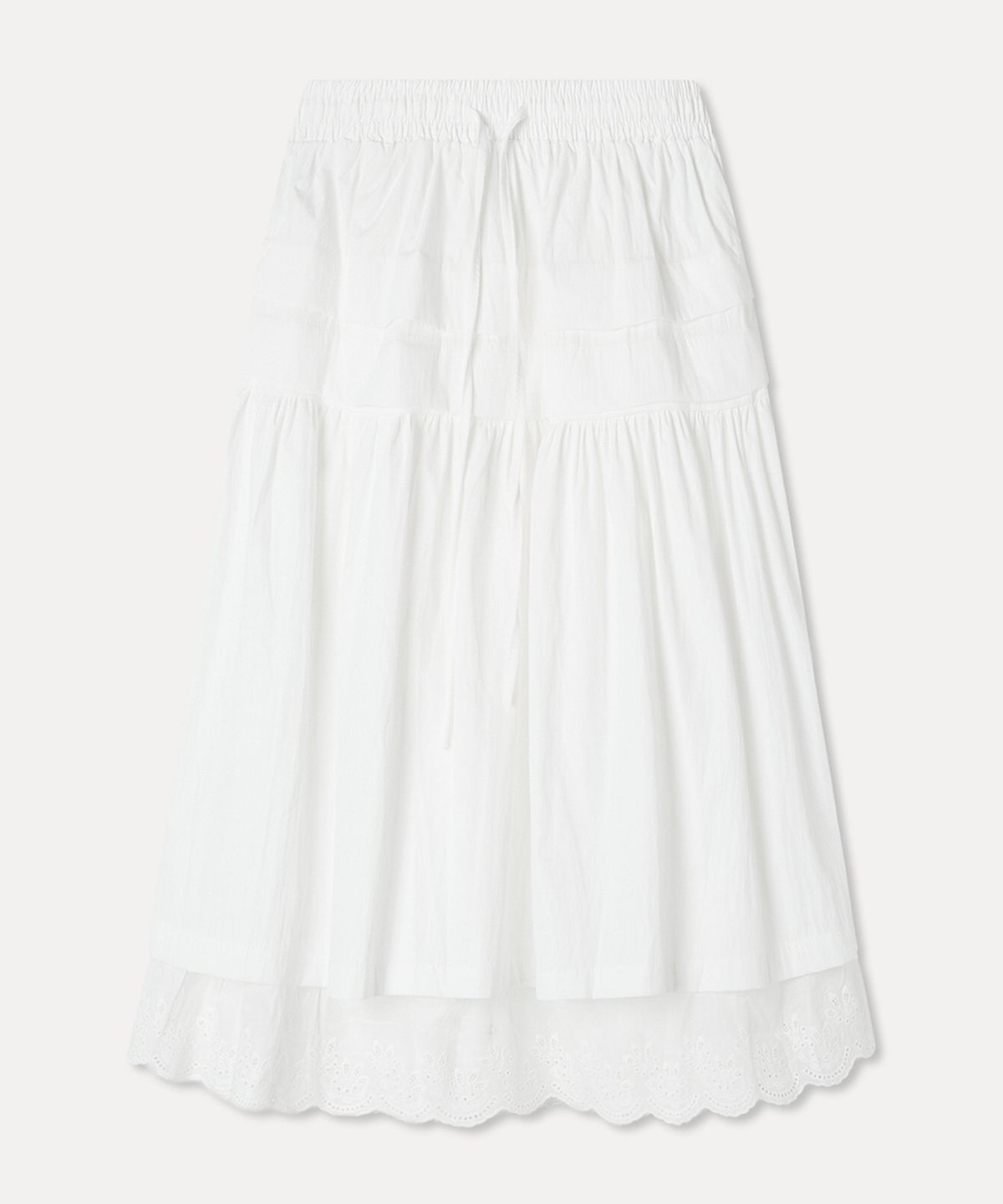 미쏘(MIXXO) 프릴 레이어드 밴딩 스커트 RE WHG54TS_MIWWHG74QS