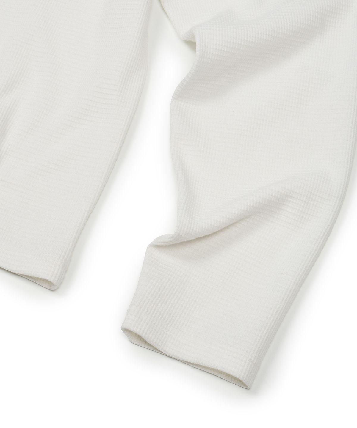 이티씨이(ETCE) TEAM WAFFLE L/S TEE (WHITE)