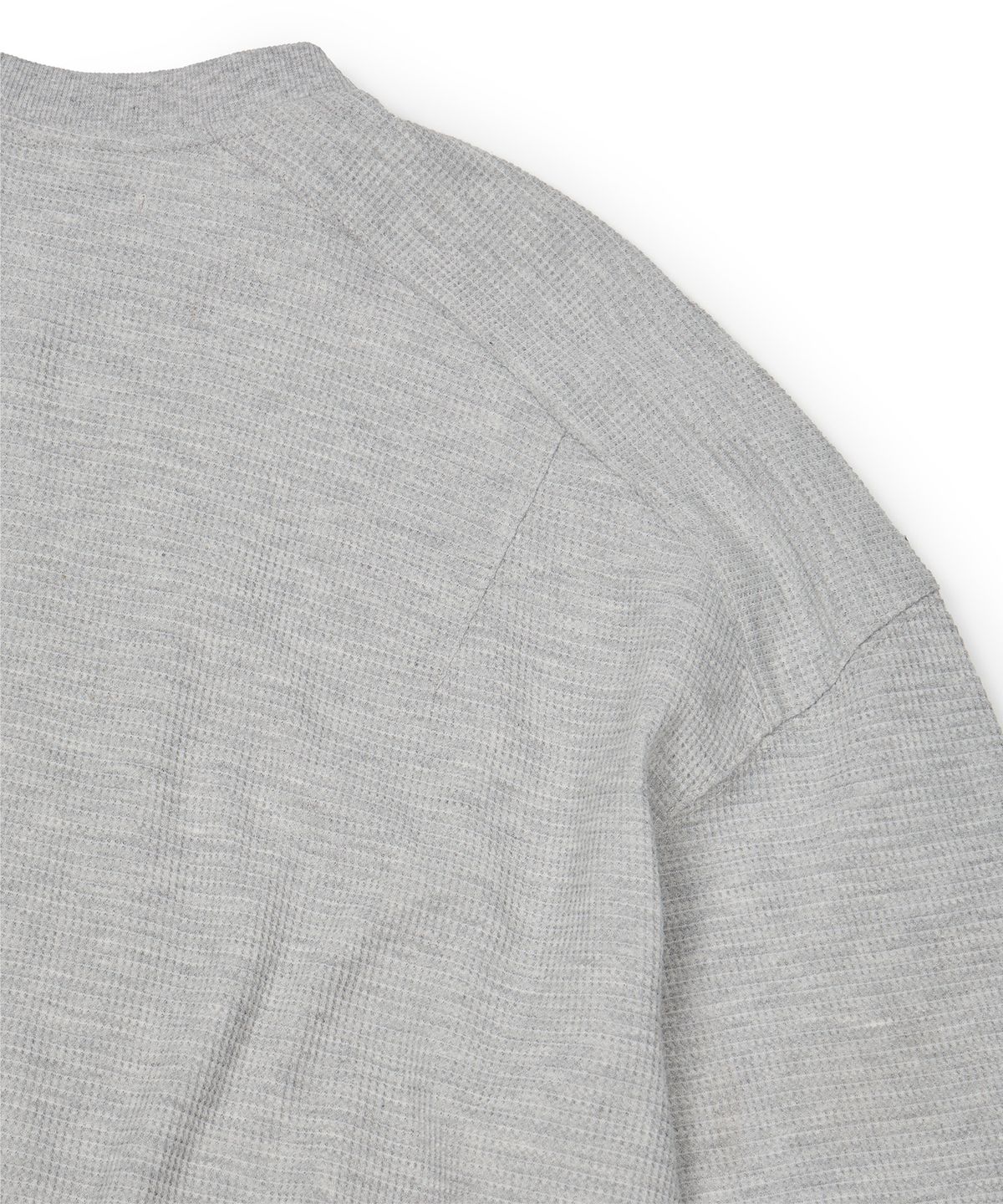 이티씨이(ETCE) TEAM WAFFLE L/S TEE (GRAY)