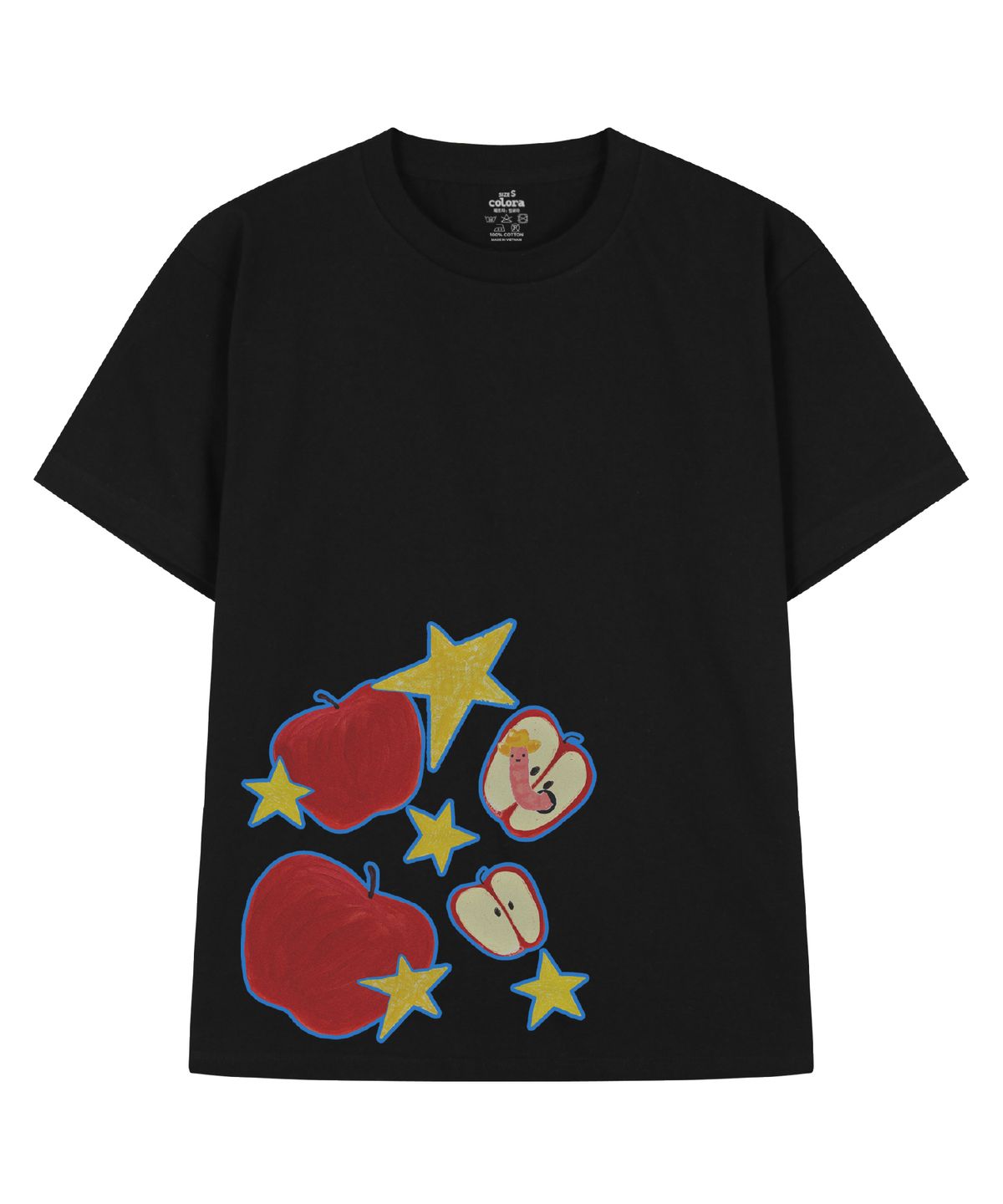 컬로라(COLORA) 스타애플 반팔 티셔츠 (3color)