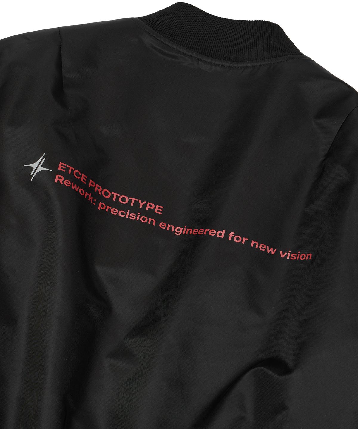 이티씨이(ETCE) TEAM ZIPPER BOMBER (BLACK)