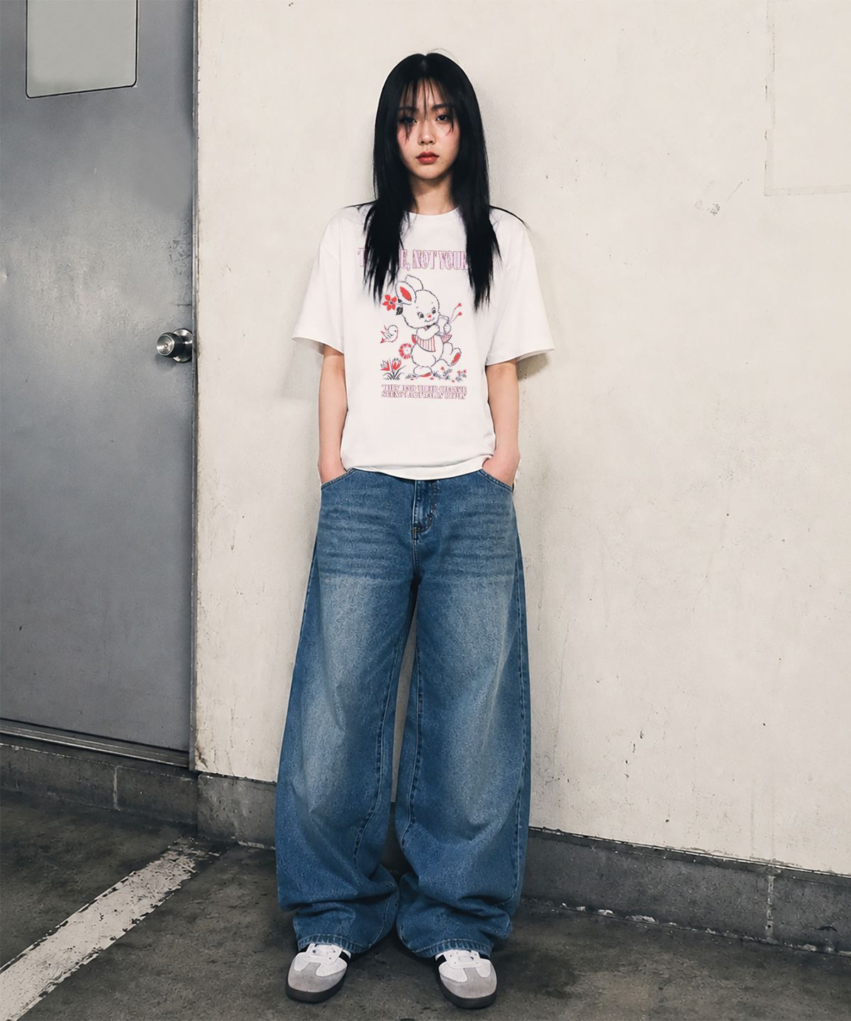 컬로라(COLORA) 러버버니 반팔 티셔츠 (3color)