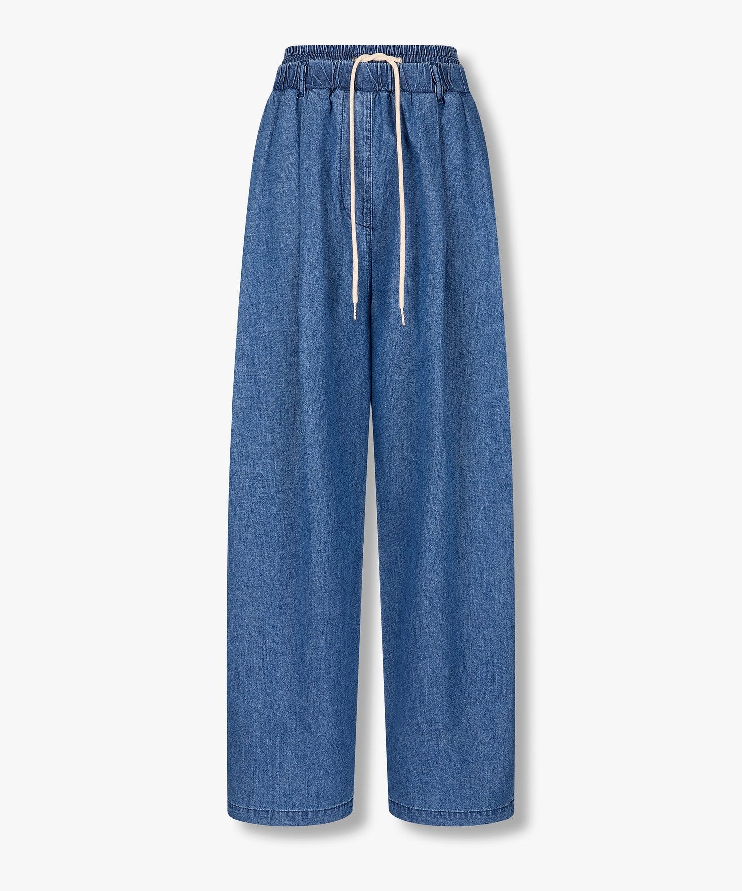 Layered String Denim Pants